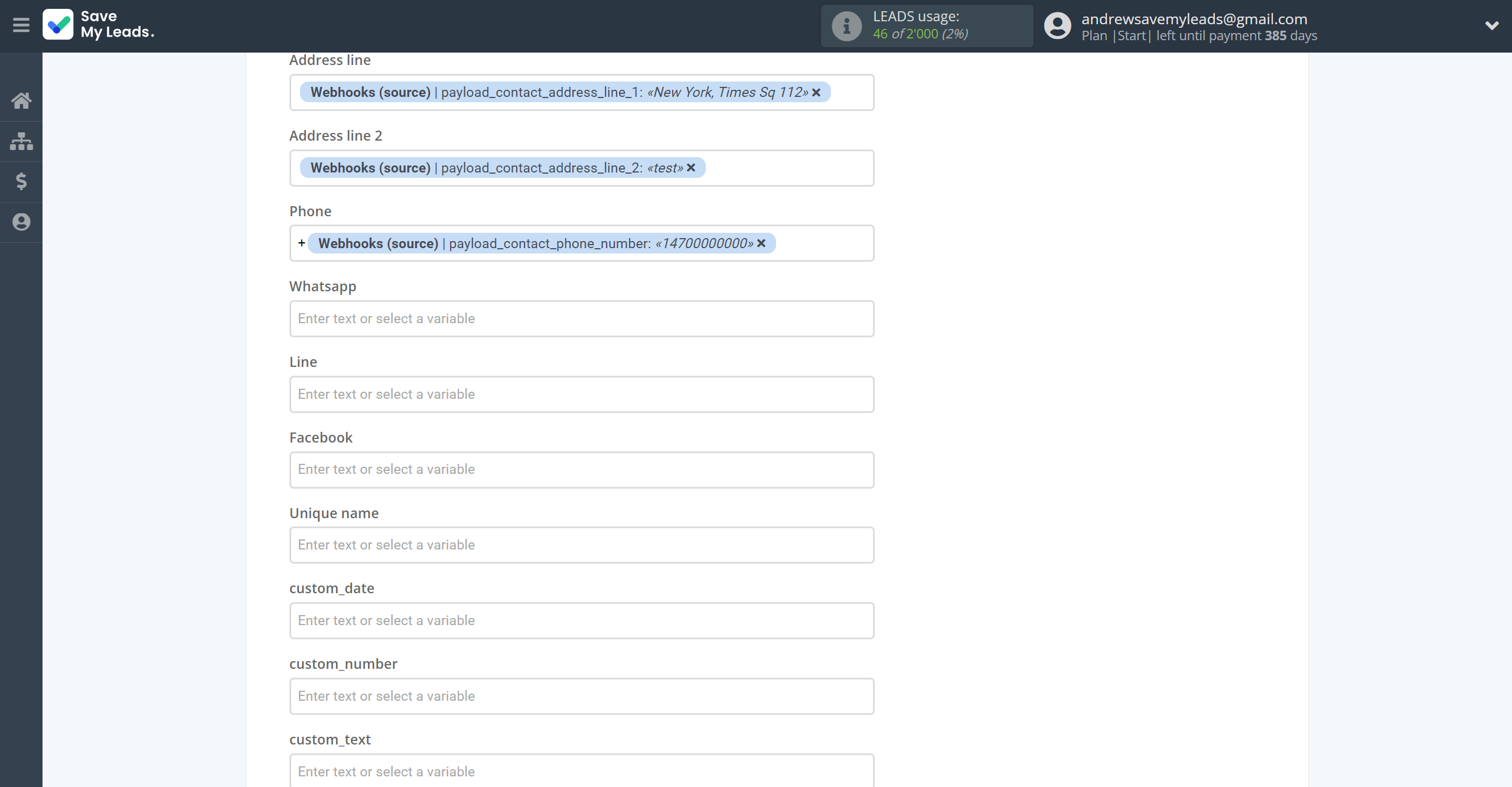 How to Connect Webhooks with SendGrid | Assigning fields How to Connect Webhooks with SendGrid | Assigning fields