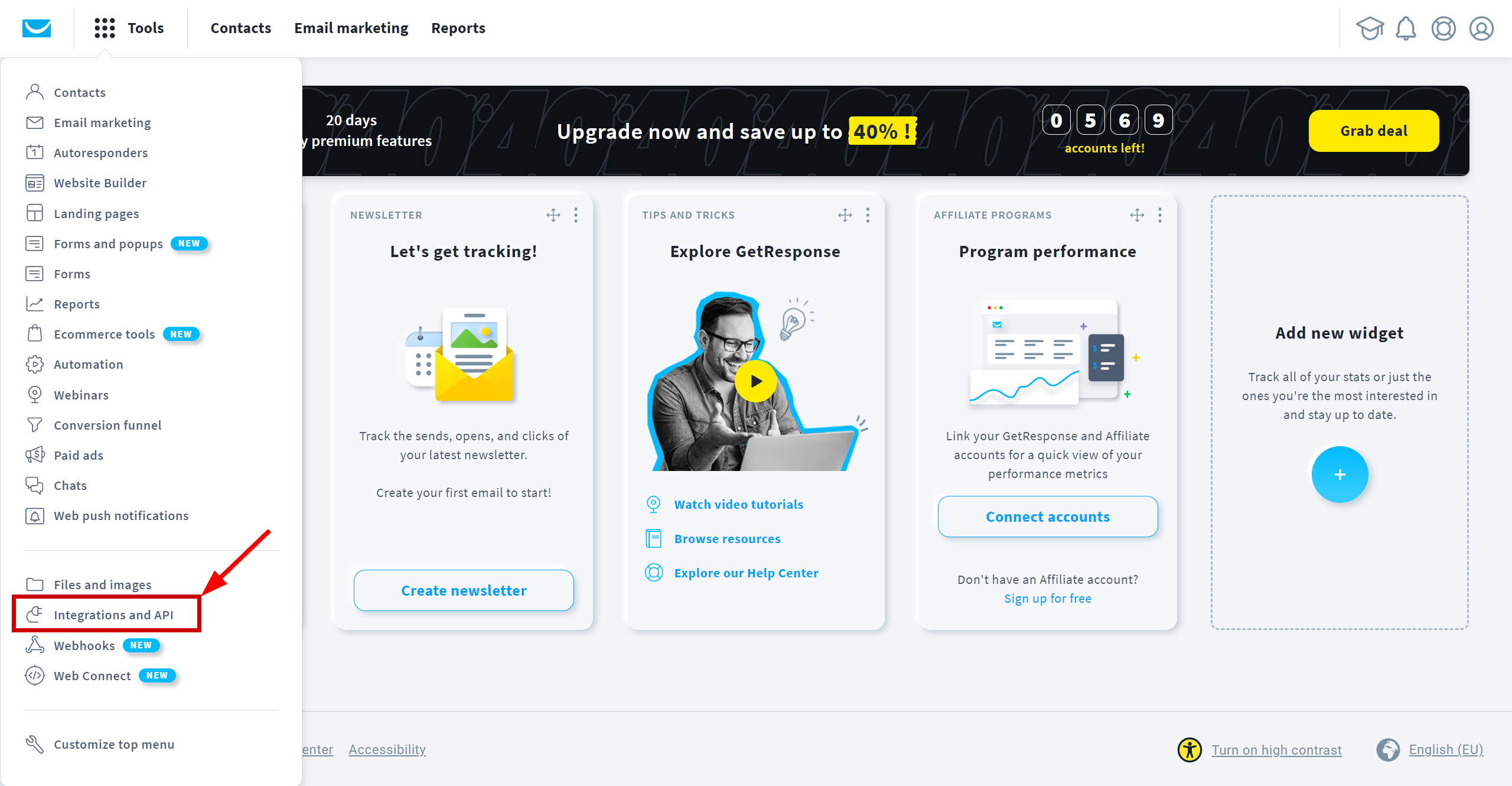 How to Connect Webhooks with GetResponse | Data Destination account connection How to Connect Webhooks with GetResponse | Data Destination account connection