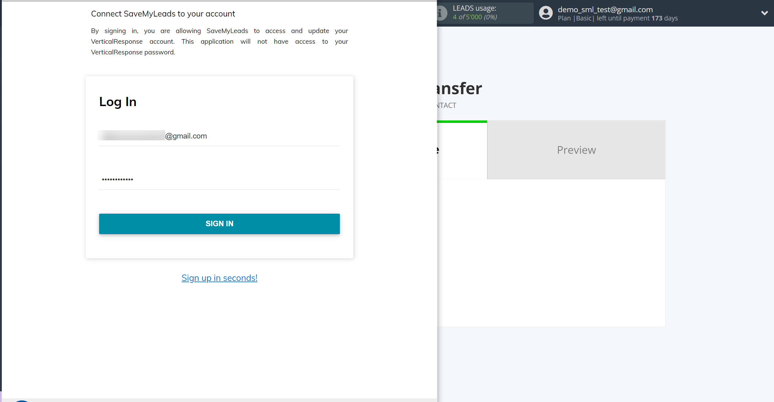 How to Connect TikTok with VerticalResponse | Data Destination account connection How to Connect TikTok with VerticalResponse | Data Destination account connection