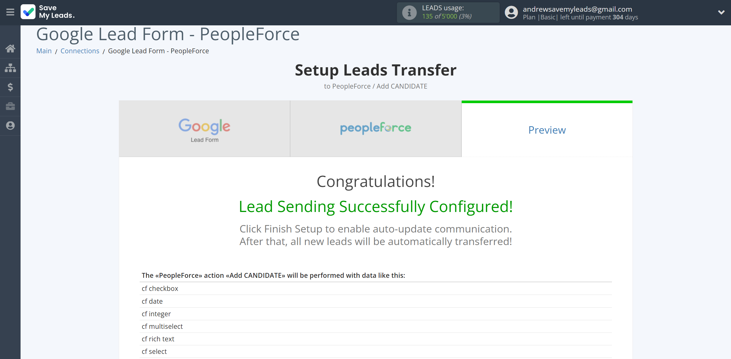 How to Connect Google Lead Form with PeopleForce Add Candidate | Test data How to Connect Google Lead Form with PeopleForce Add Candidate | Test data