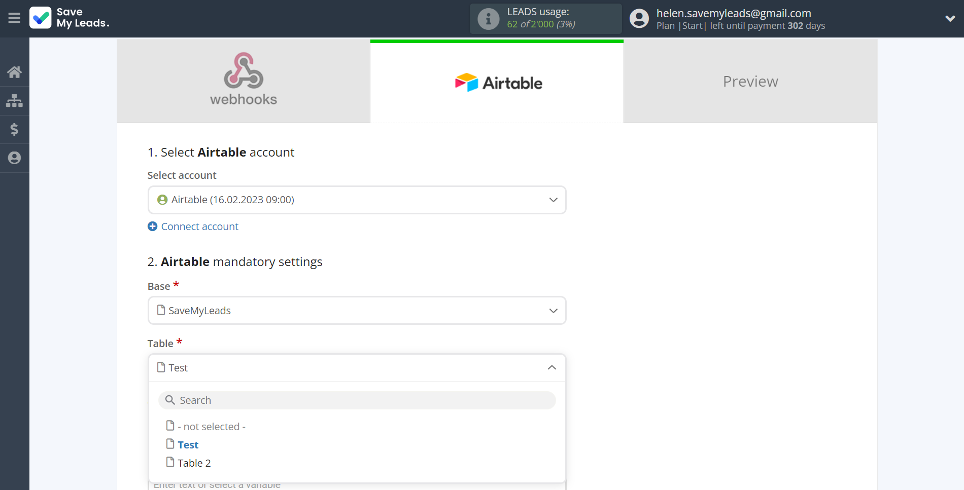 How to Connect Webhooks with AirTable | Assigning fields How to Connect Webhooks with AirTable | Assigning fields