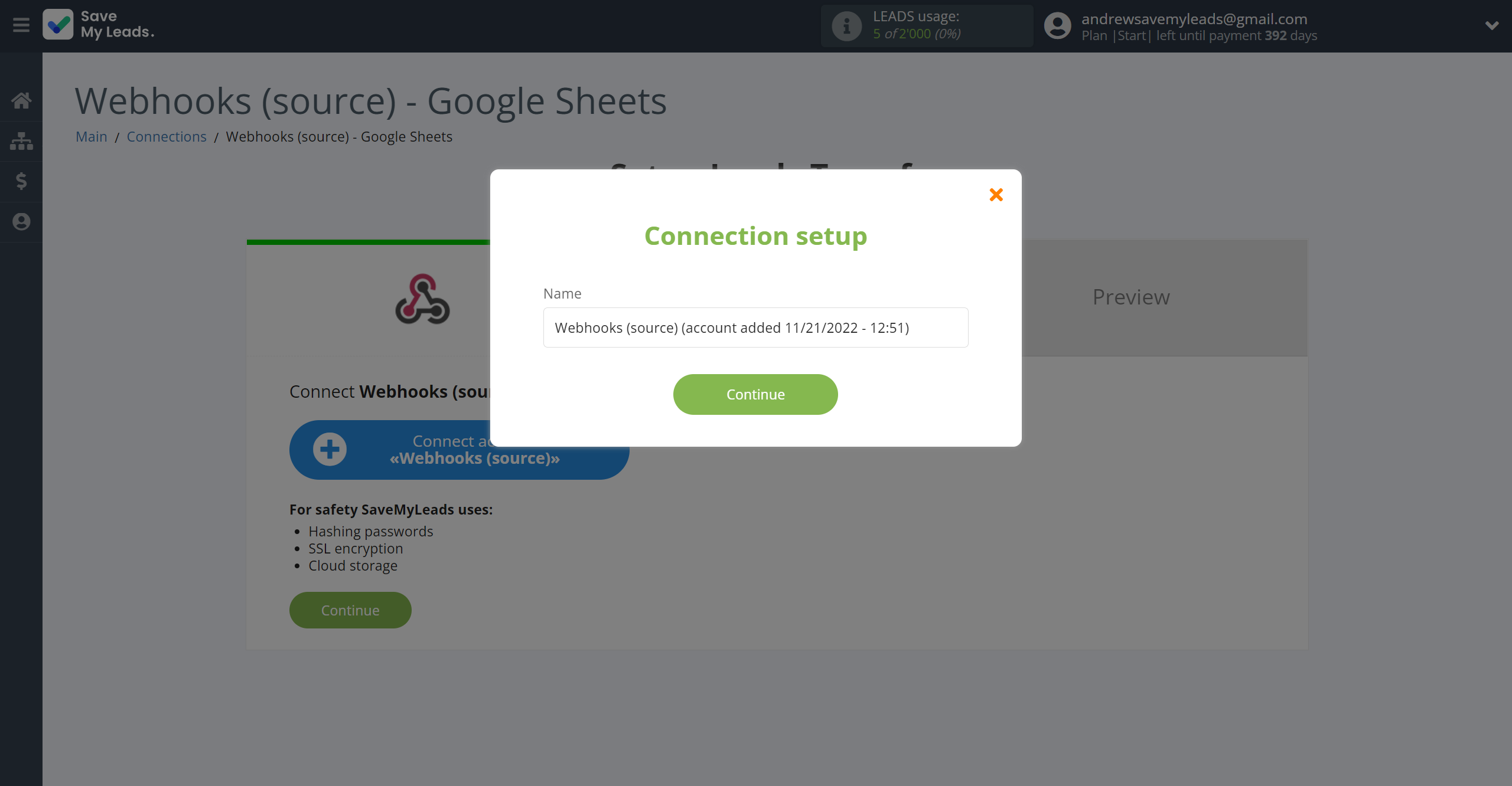How to Connect Webhooks with Google Sheets | Data Source account connection How to Connect Webhooks with Google Sheets | Data Source account connection