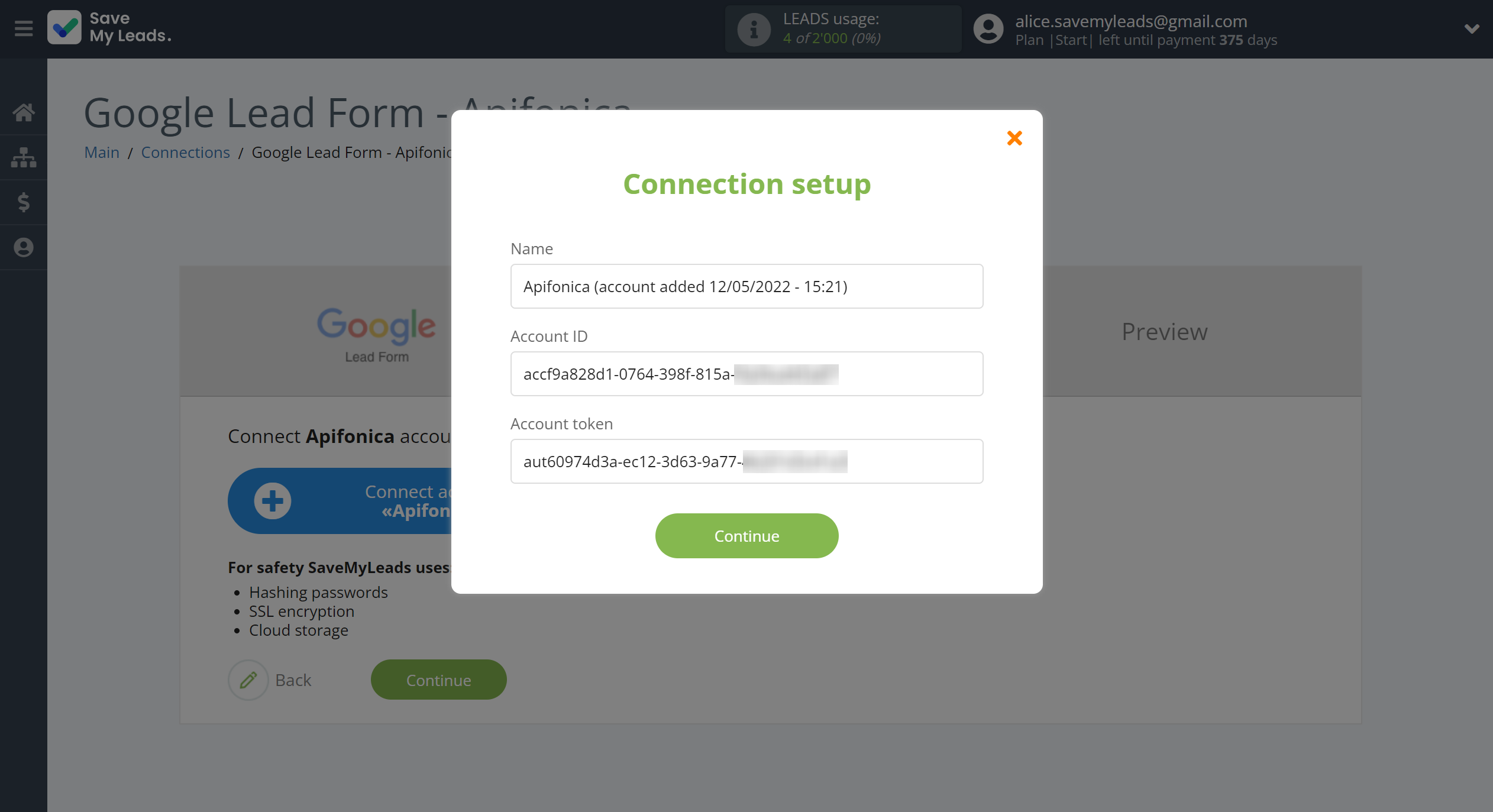 How to Connect Google Lead Form with Apifonica | Data Destination account connection How to Connect Google Lead Form with Apifonica | Data Destination account connection