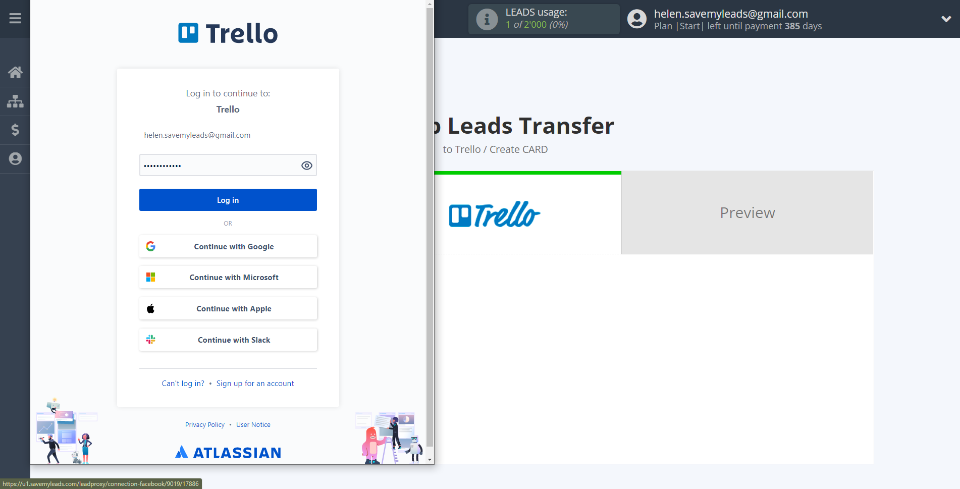 How to Connect Google Lead Form with Trello | Data Destination account connection How to Connect Google Lead Form with Trello | Data Destination account connection