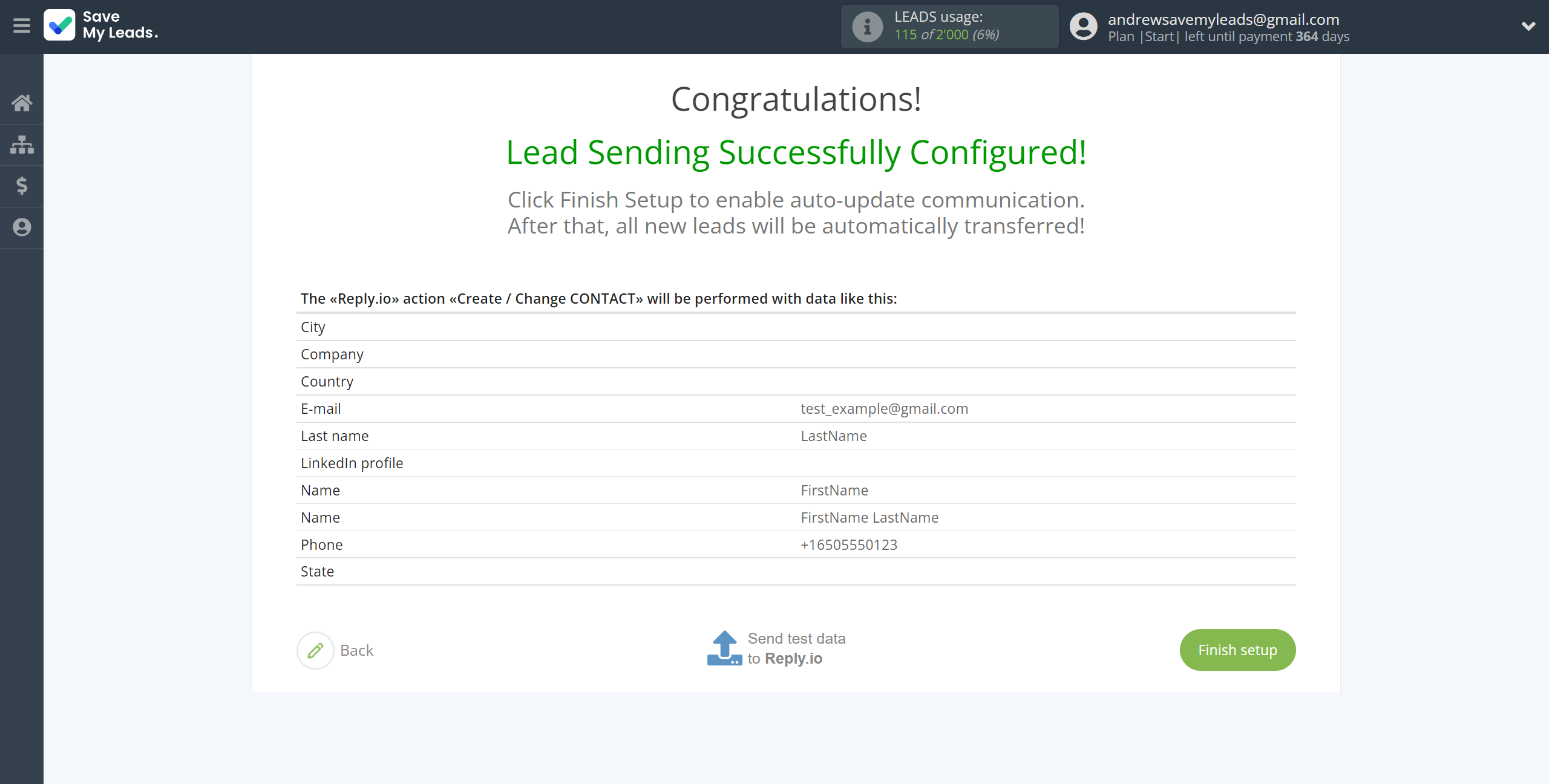 How to Connect Webhooks with Reply.io | Test data How to Connect Webhooks with Reply.io | Test data