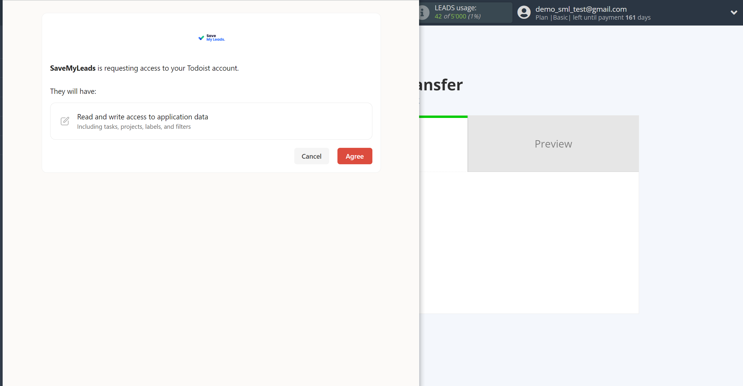 How to Connect TikTok with Todoist | Data Destination account connection How to Connect TikTok with Todoist | Data Destination account connection
