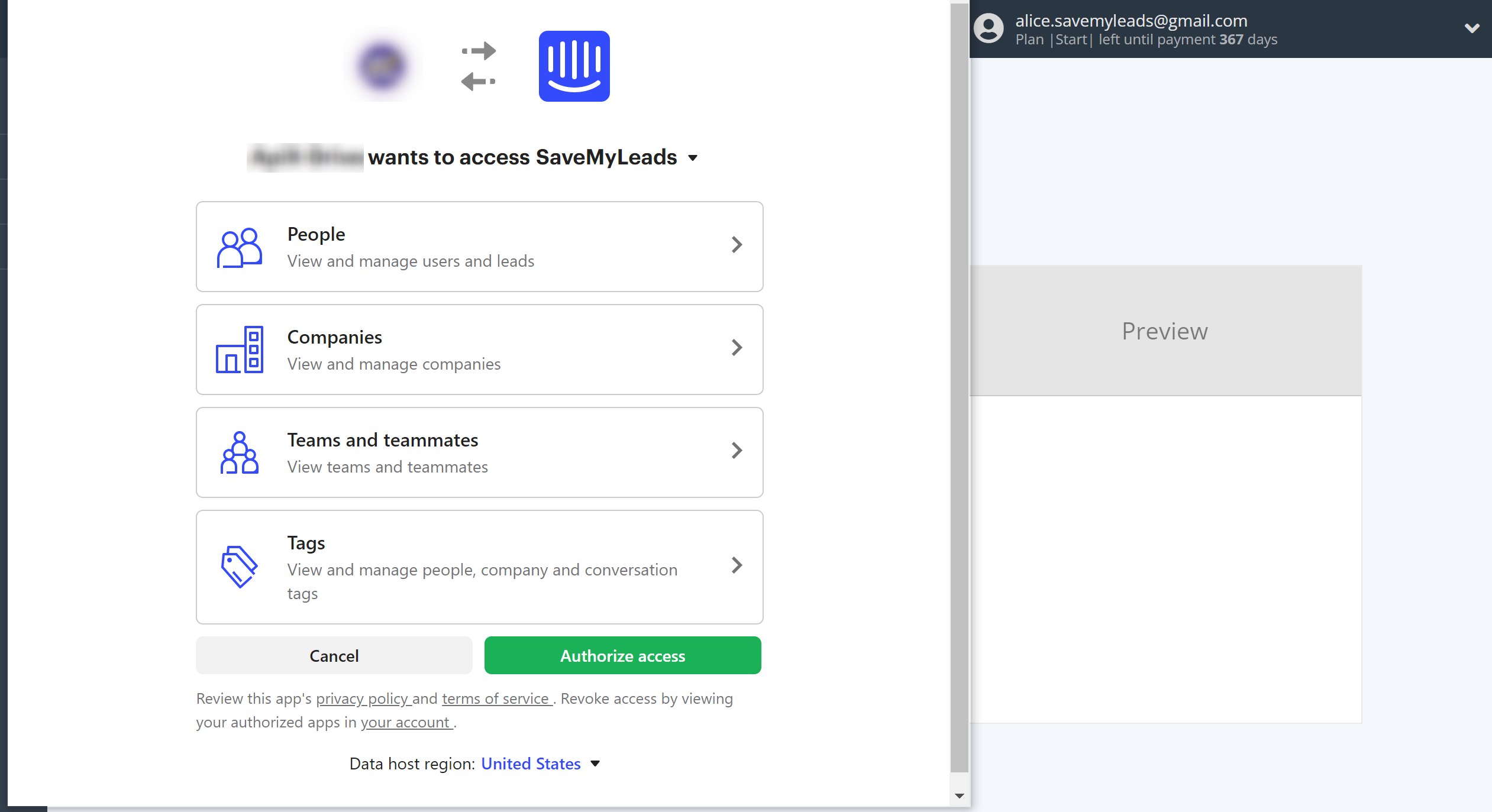 How to Connect Webhooks with Intercom | Data Destination account connection How to Connect Webhooks with Intercom | Data Destination account connection
