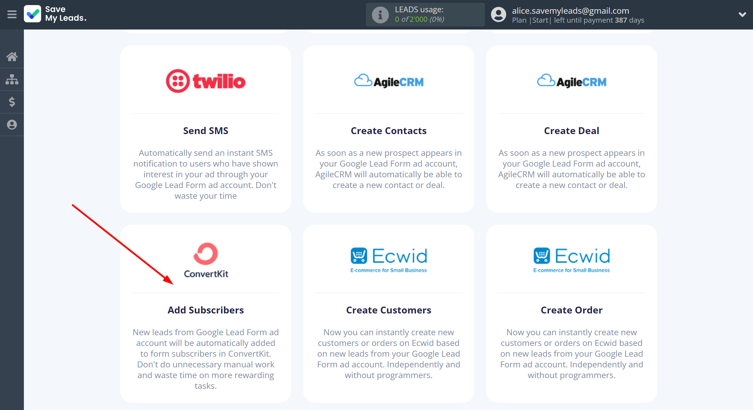How to Connect Webhooks with ConvertKit | Data Destination system selection How to Connect Webhooks with ConvertKit | Data Destination system selection