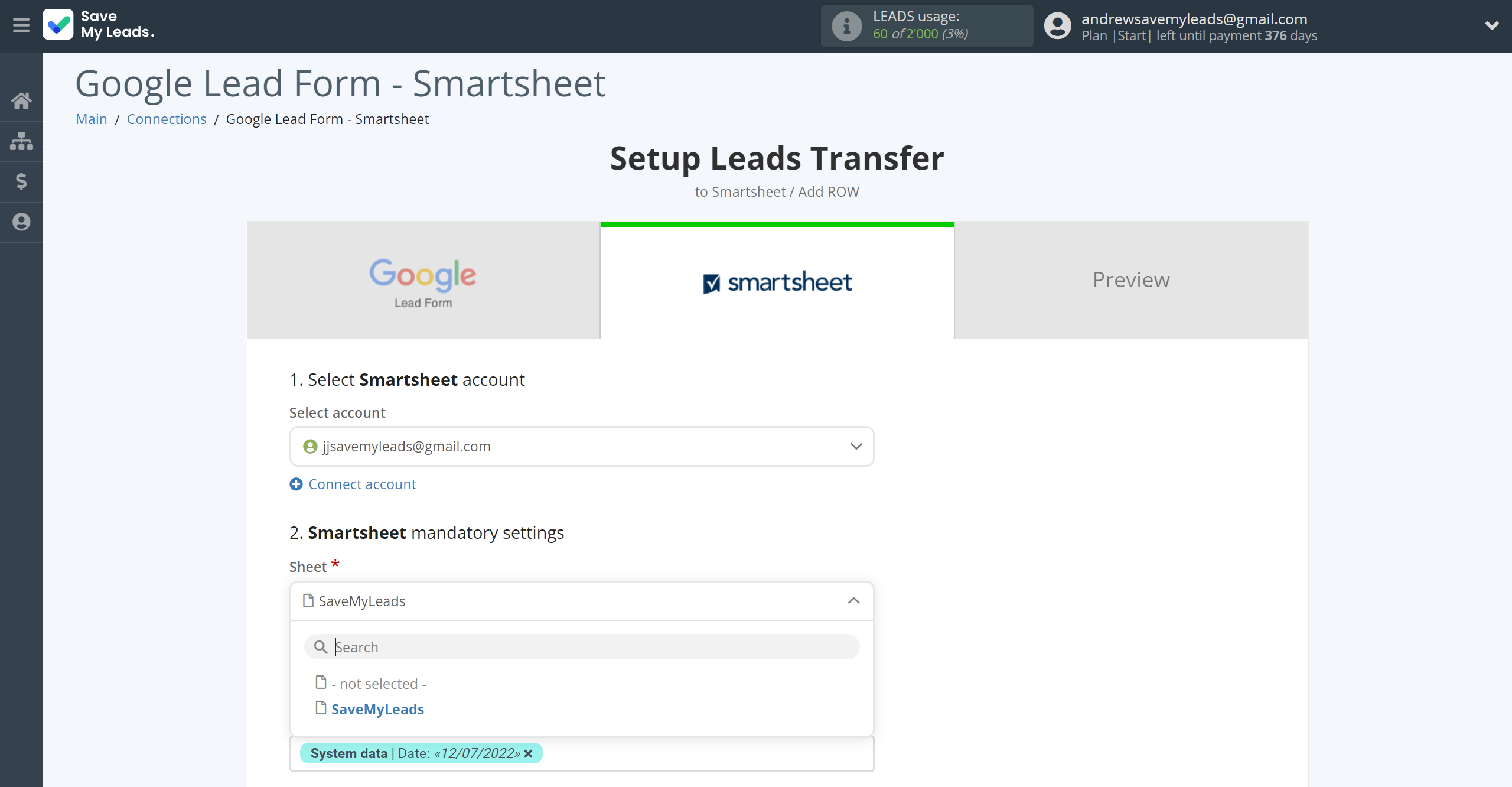 How to Connect Google Lead Form with Smartsheet | Assigning fields How to Connect Google Lead Form with Smartsheet | Assigning fields
