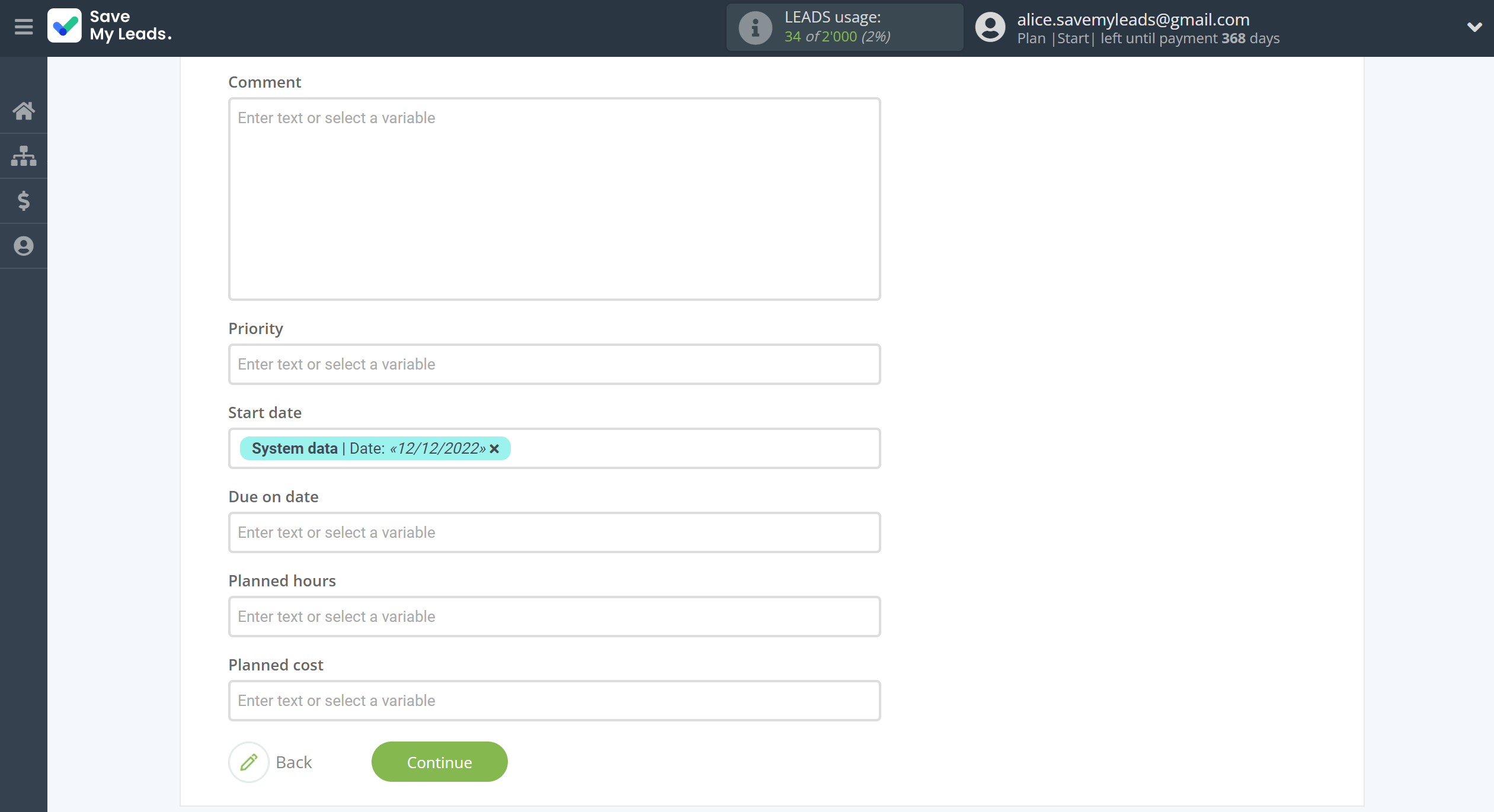 How to Connect Webhooks with Worksection | Assigning fields How to Connect Webhooks with Worksection | Assigning fields