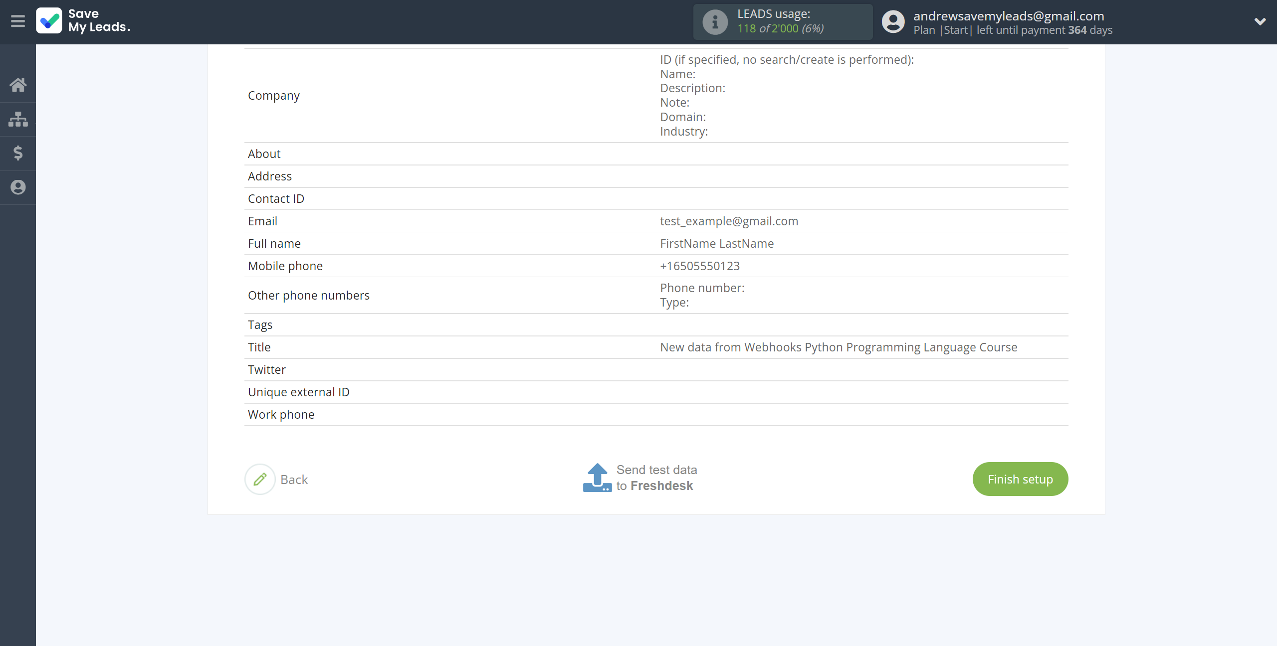 How to Connect Webhooks with Freshdesk Create Contacts | Test data How to Connect Webhooks with Freshdesk Create Contacts | Test data