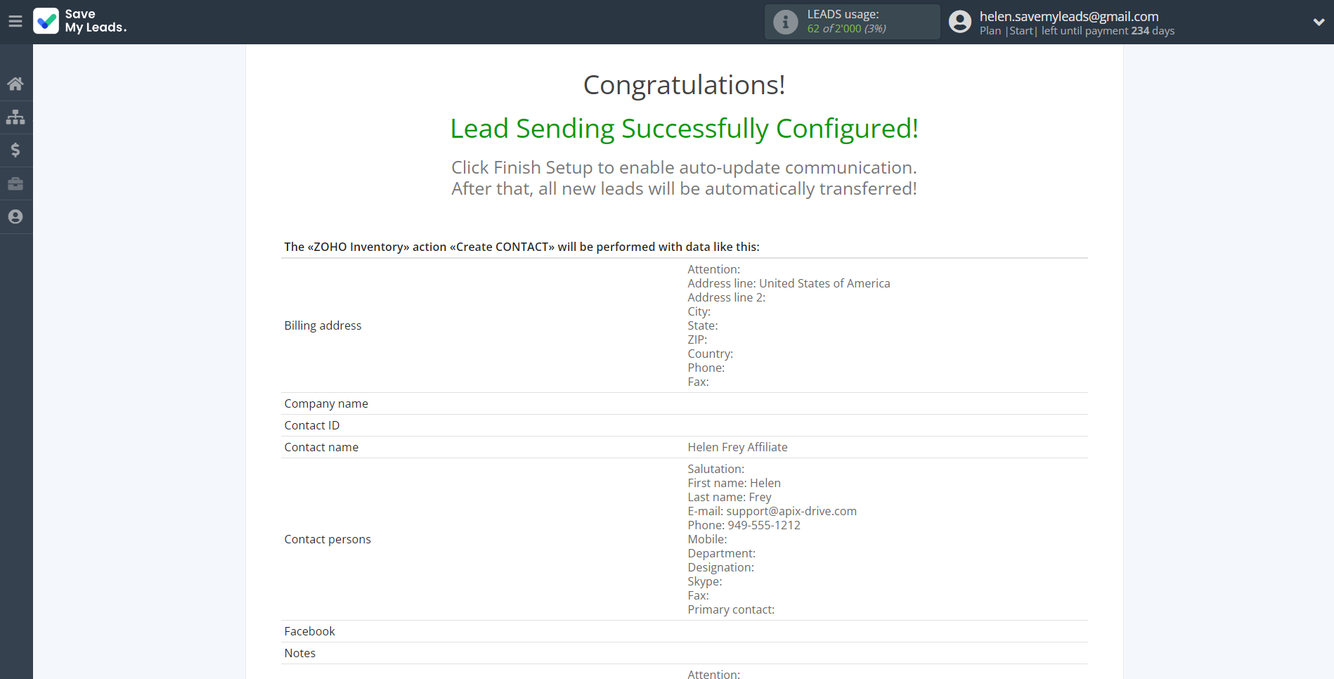 How to Connect Webhooks with Zoho Inventory Create Contacts | Test data How to Connect Webhooks with Zoho Inventory Create Contacts | Test data