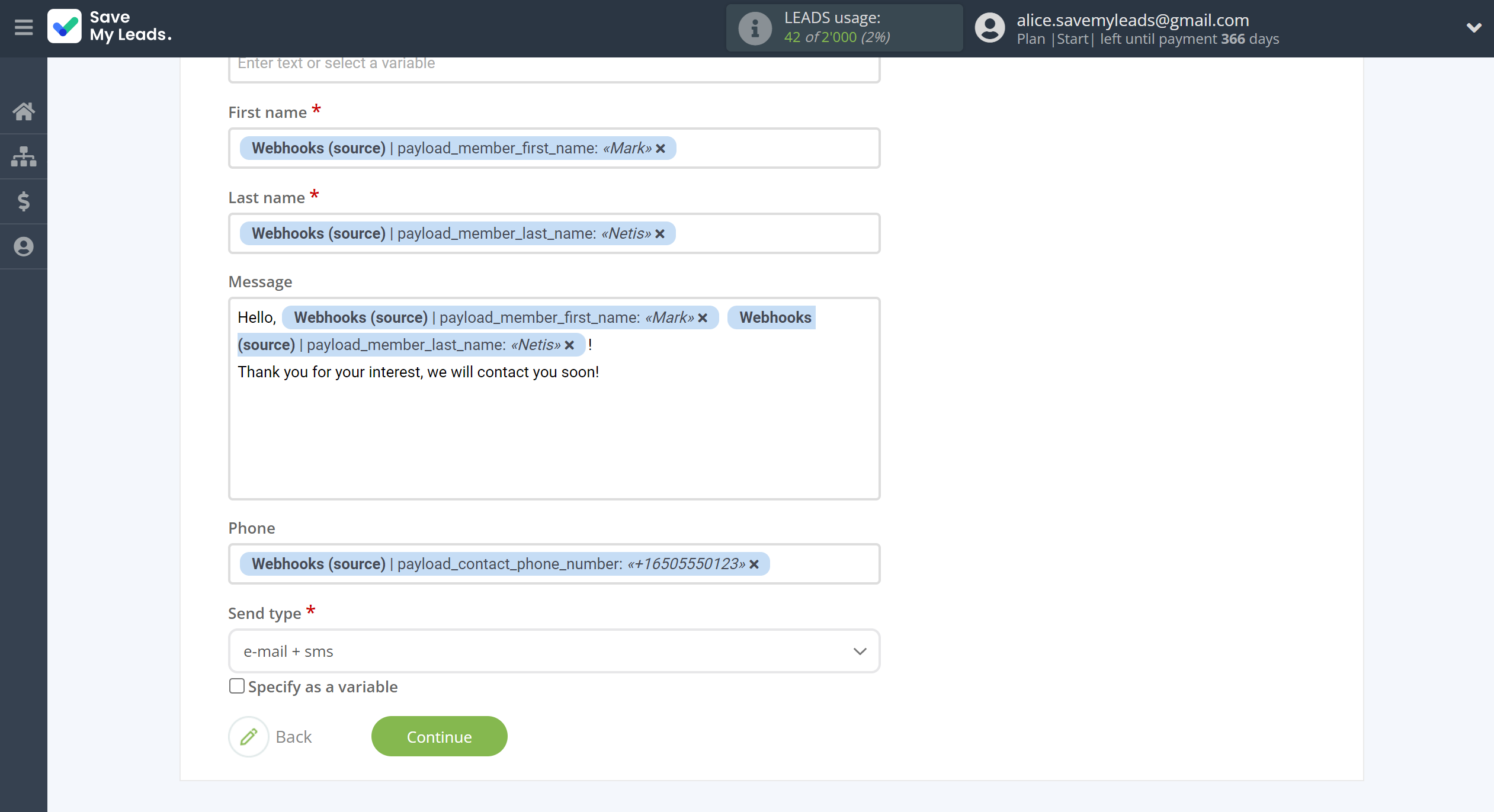 How to Connect Webhooks with GoReminders | Assigning fields How to Connect Webhooks with GoReminders | Assigning fields