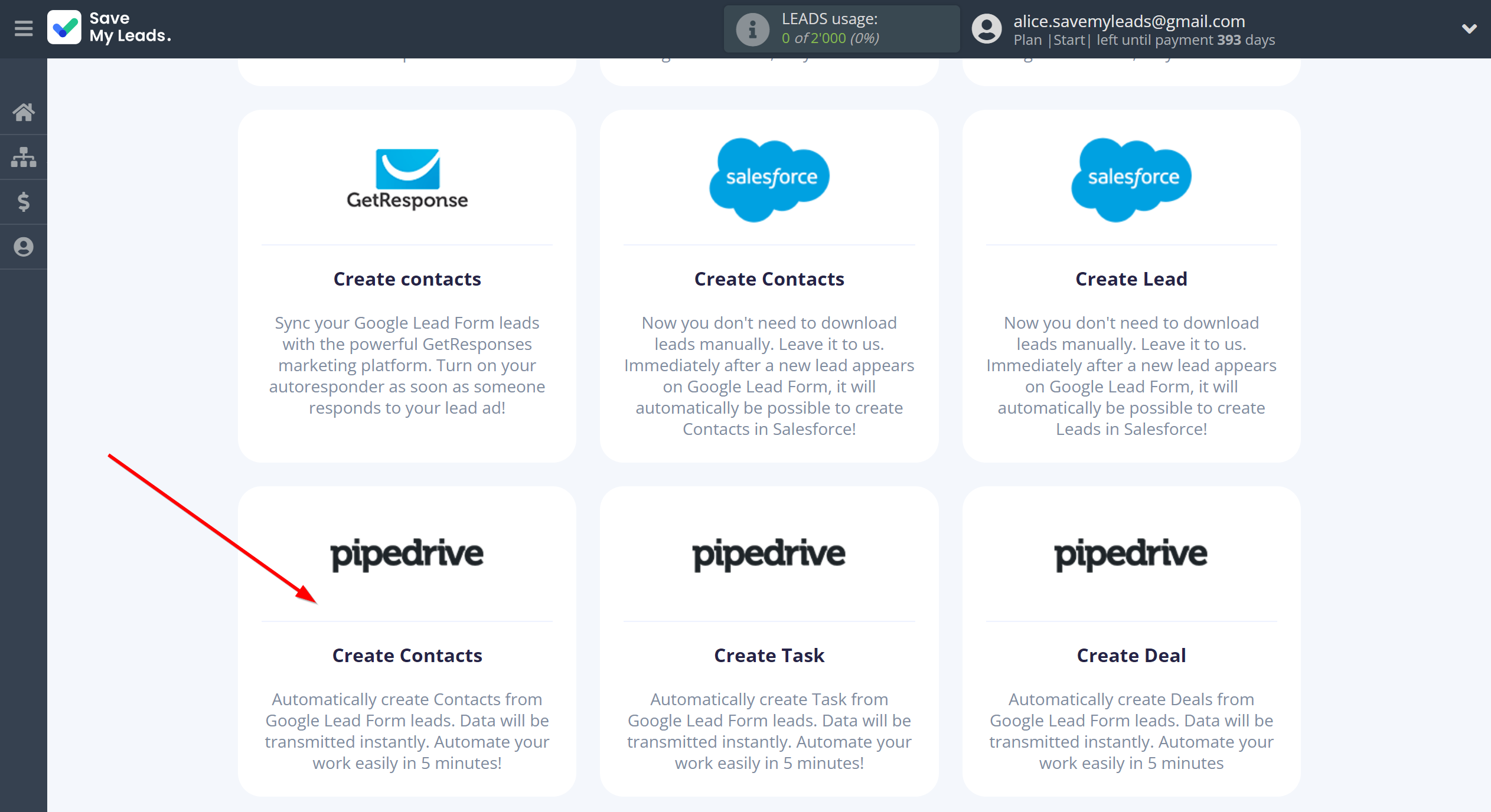 How to Connect Google Lead Form with Pipedrive Create Contacts | Data Destination system selection How to Connect Google Lead Form with Pipedrive Create Contacts | Data Destination system selection