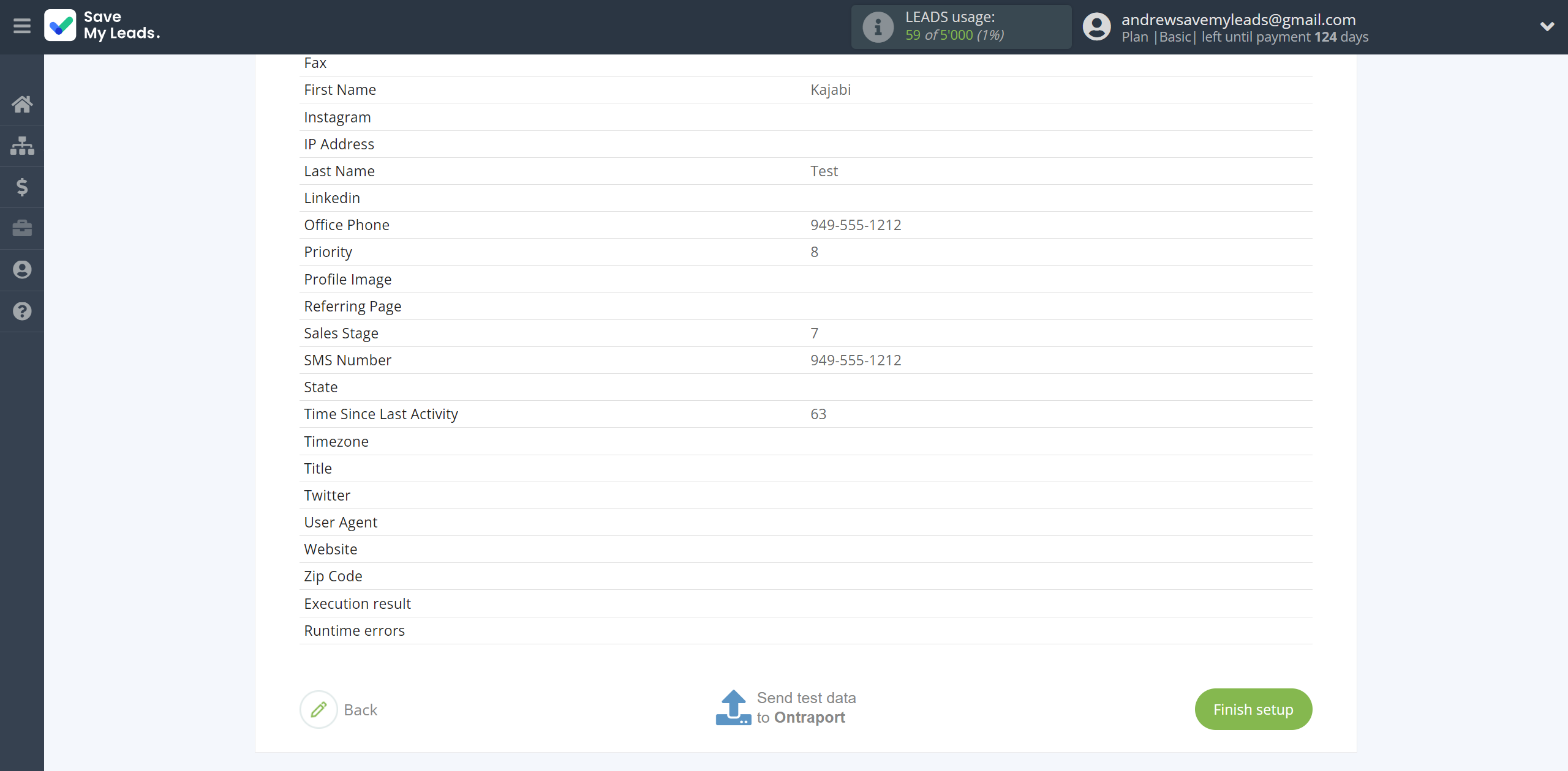 How to Connect Webhooks with Ontraport | Test data How to Connect Webhooks with Ontraport | Test data