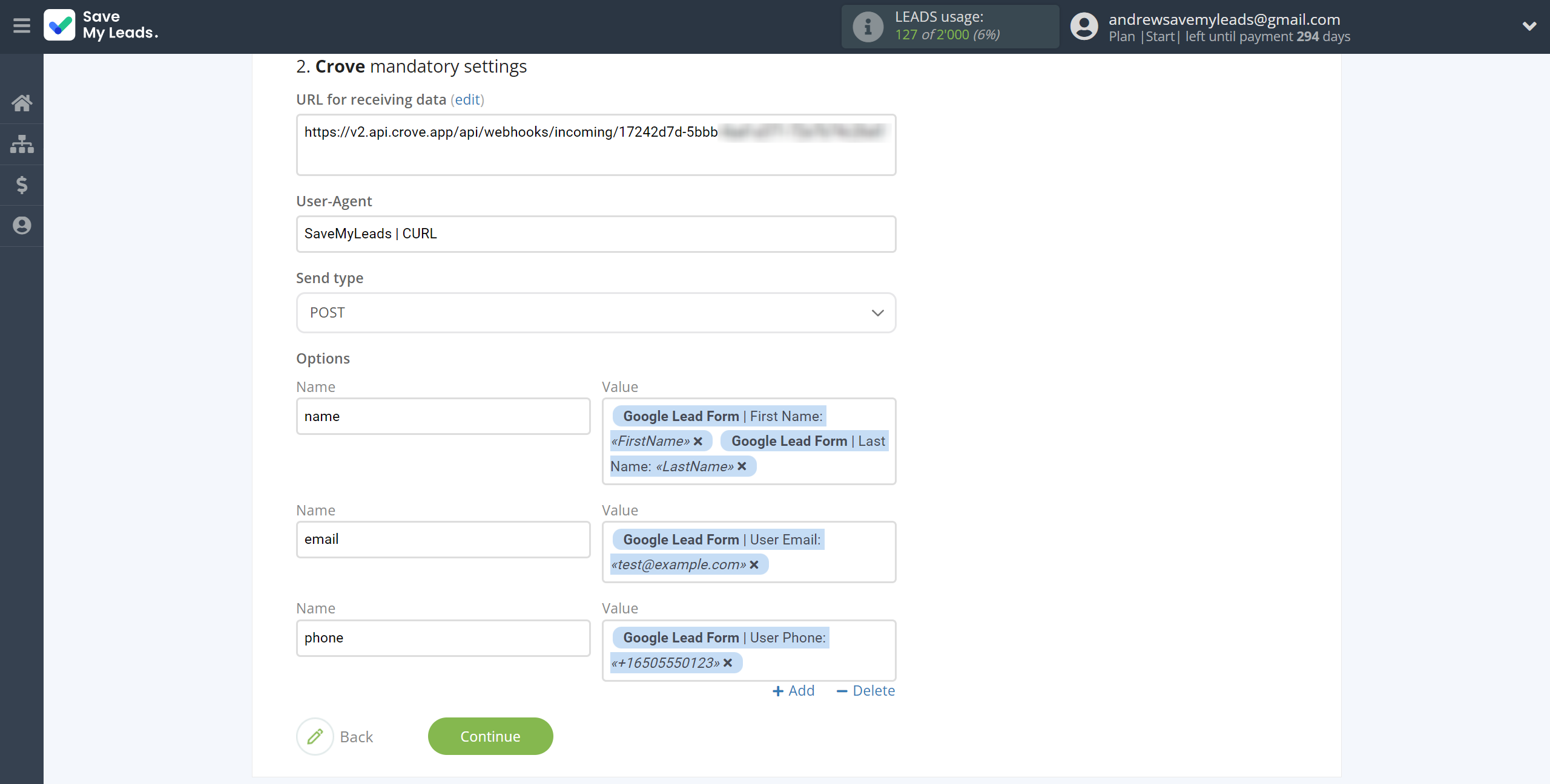 How to Connect Google Lead Form with Crove | Assigning fields How to Connect Google Lead Form with Crove | Assigning fields