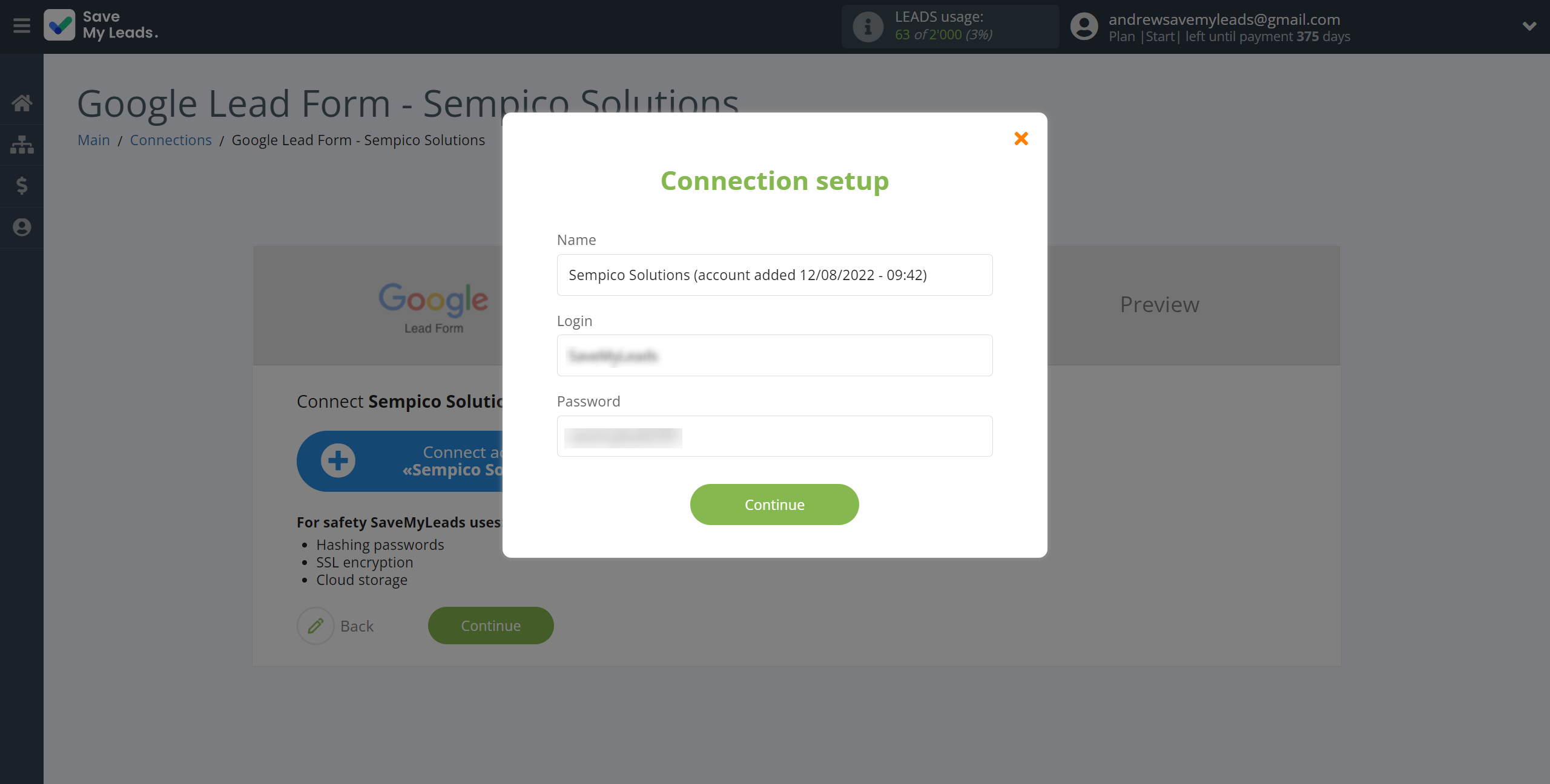 How to Connect Google Lead Form with Sempico Solutions | Data Destination account connection How to Connect Google Lead Form with Sempico Solutions | Data Destination account connection