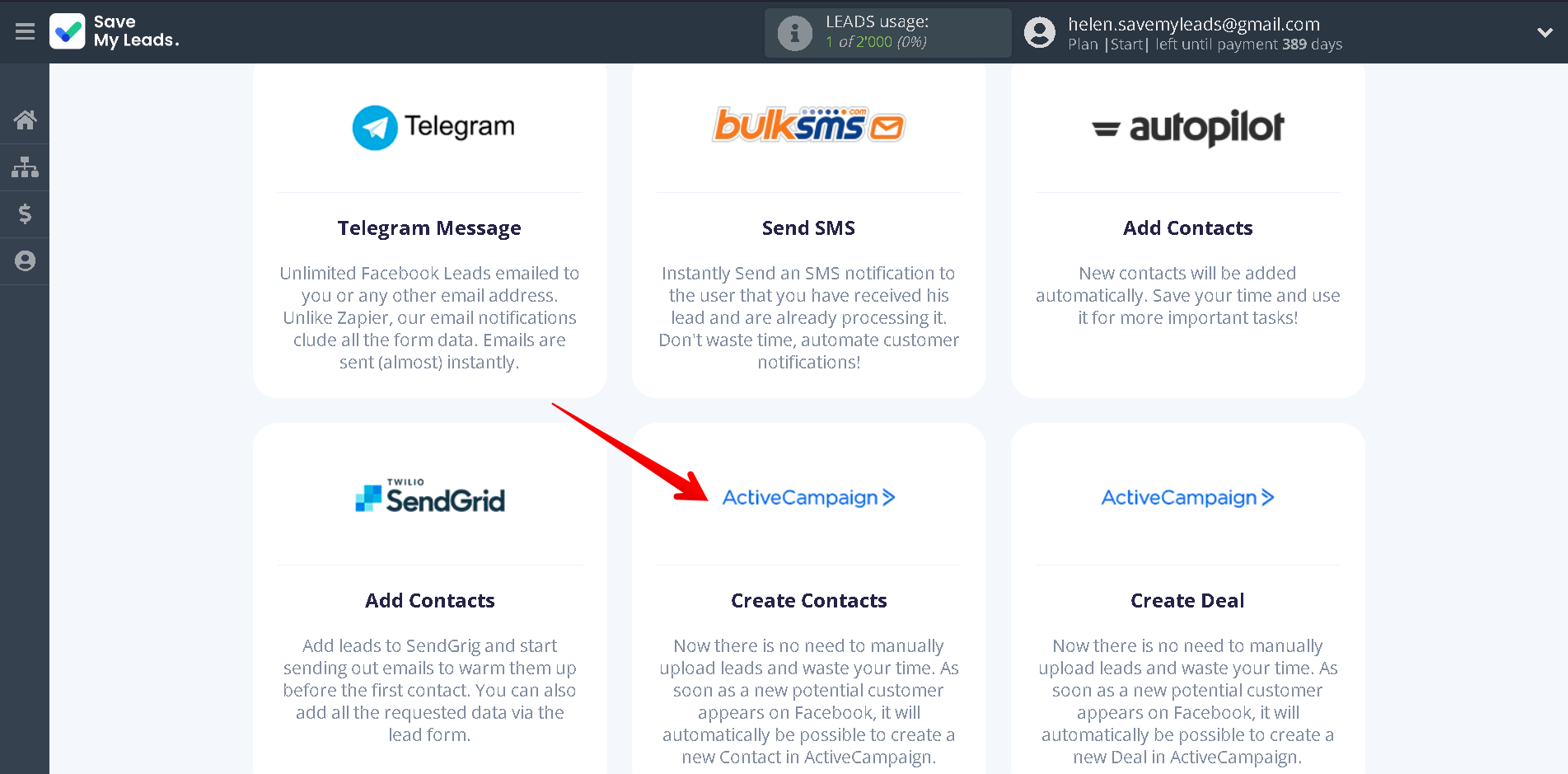 How to Connect Google Lead Form with ActiveCampaign Create Contacts | Data Destination system selection How to Connect Google Lead Form with ActiveCampaign Create Contacts | Data Destination system selection