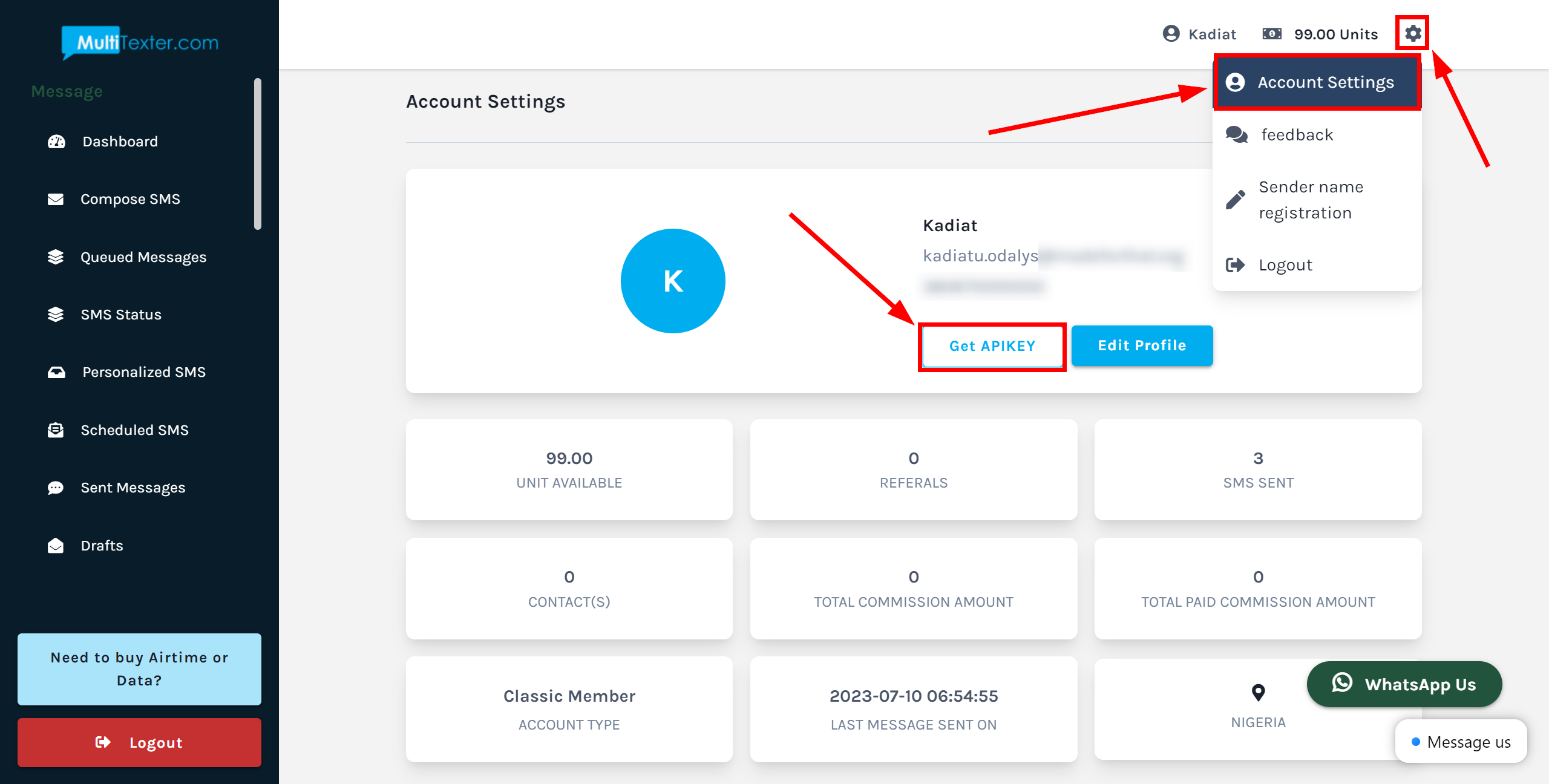 How to Connect Webhooks with Multitexter | Data Destination account connection How to Connect Webhooks with Multitexter | Data Destination account connection