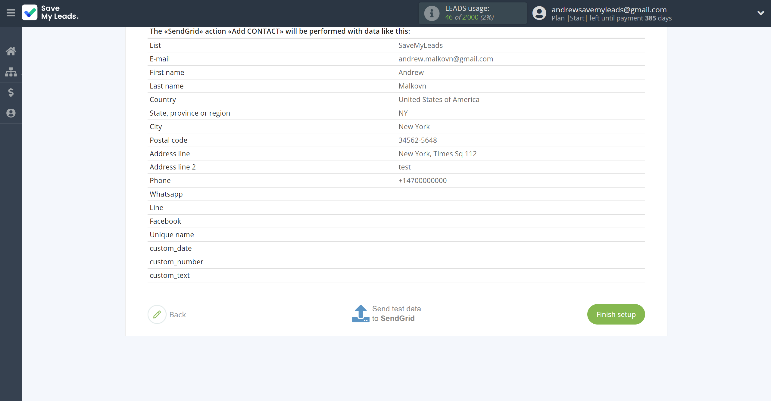How to Connect Webhooks with SendGrid | Test data How to Connect Webhooks with SendGrid | Test data