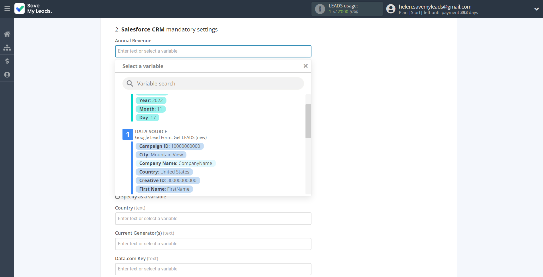 How to Connect Google Lead Form with Salesforce CRM Create Lead | Assigning fields How to Connect Google Lead Form with Salesforce CRM Create Lead | Assigning fields