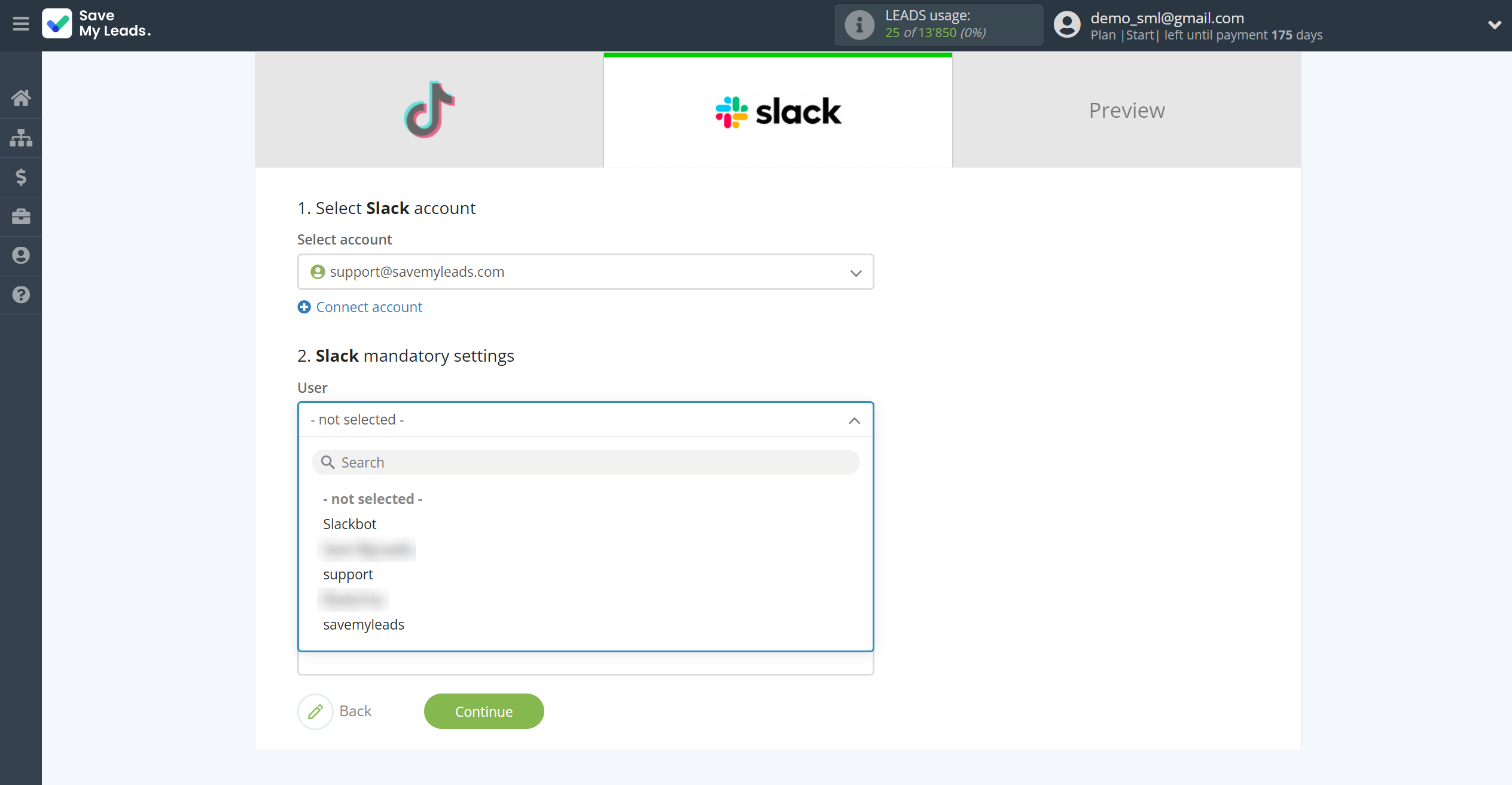 How to Connect TikTok with Slack Personal Notification | Assigning fields How to Connect TikTok with Slack Personal Notification | Assigning fields