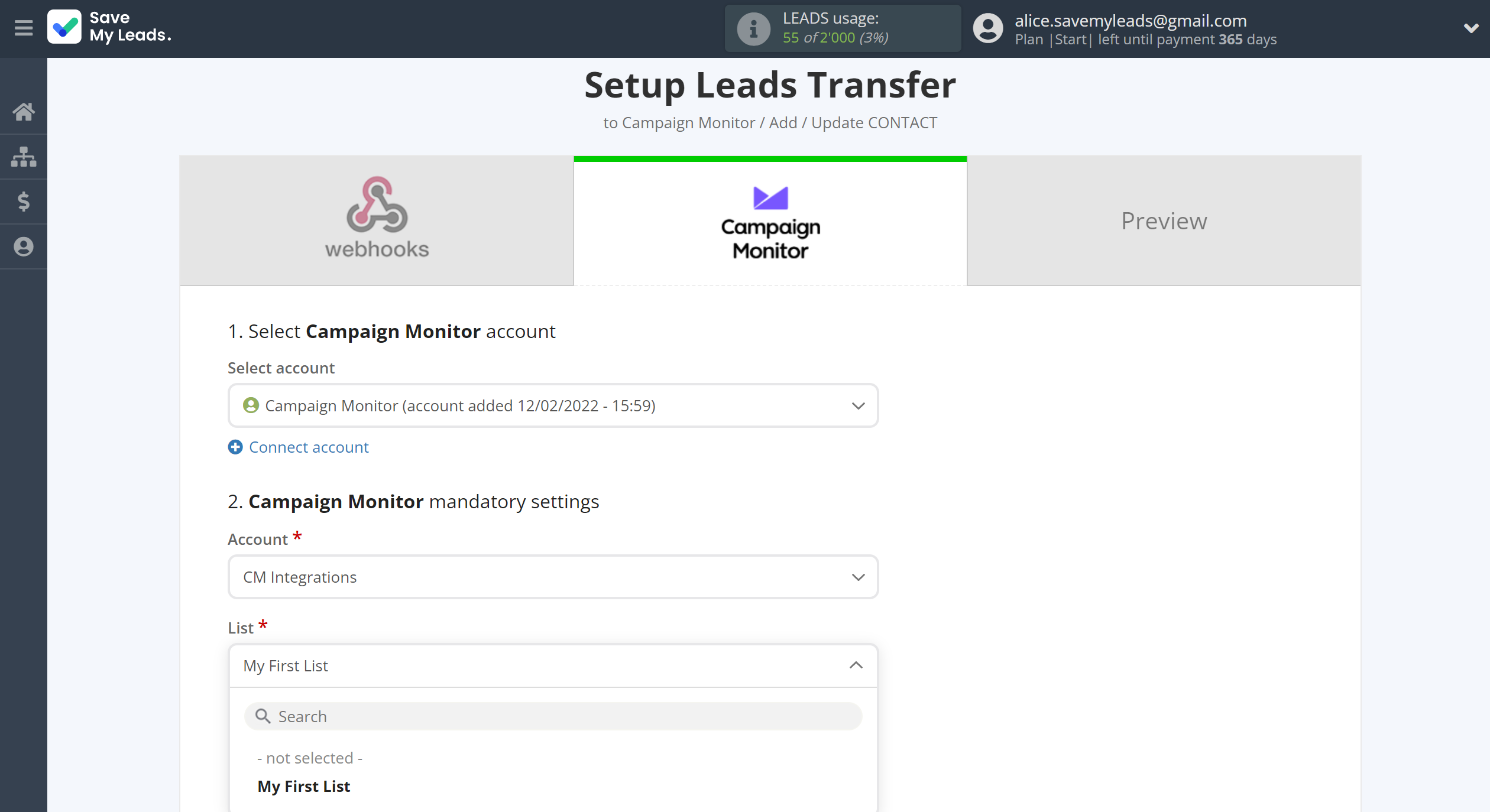 How to Connect Webhooks with Campaign Monitor | Assigning fields How to Connect Webhooks with Campaign Monitor | Assigning fields