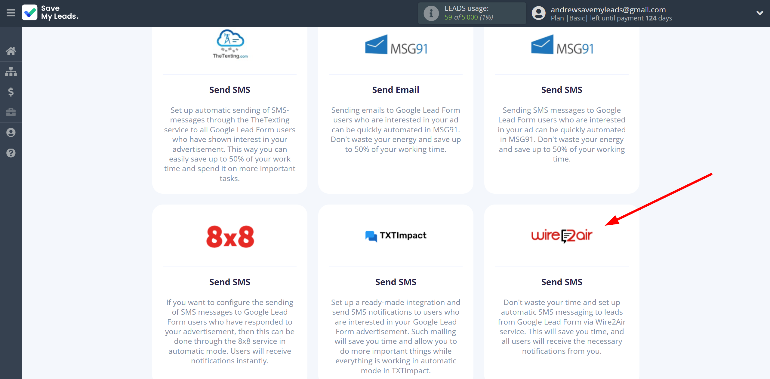 How to Connect Google Lead Form with Wire2Air | Data Destination system selection How to Connect Google Lead Form with Wire2Air | Data Destination system selection