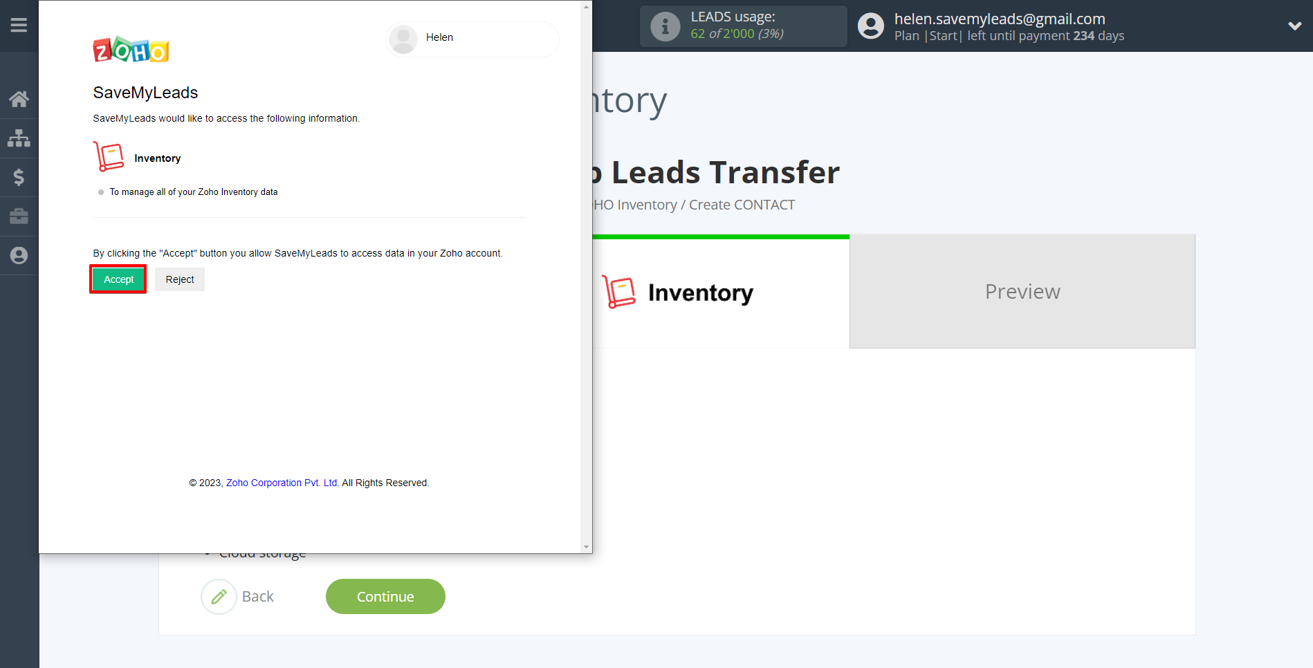 How to Connect Webhooks with Zoho Inventory Create Contacts | Data Destination account connection How to Connect Webhooks with Zoho Inventory Create Contacts | Data Destination account connection