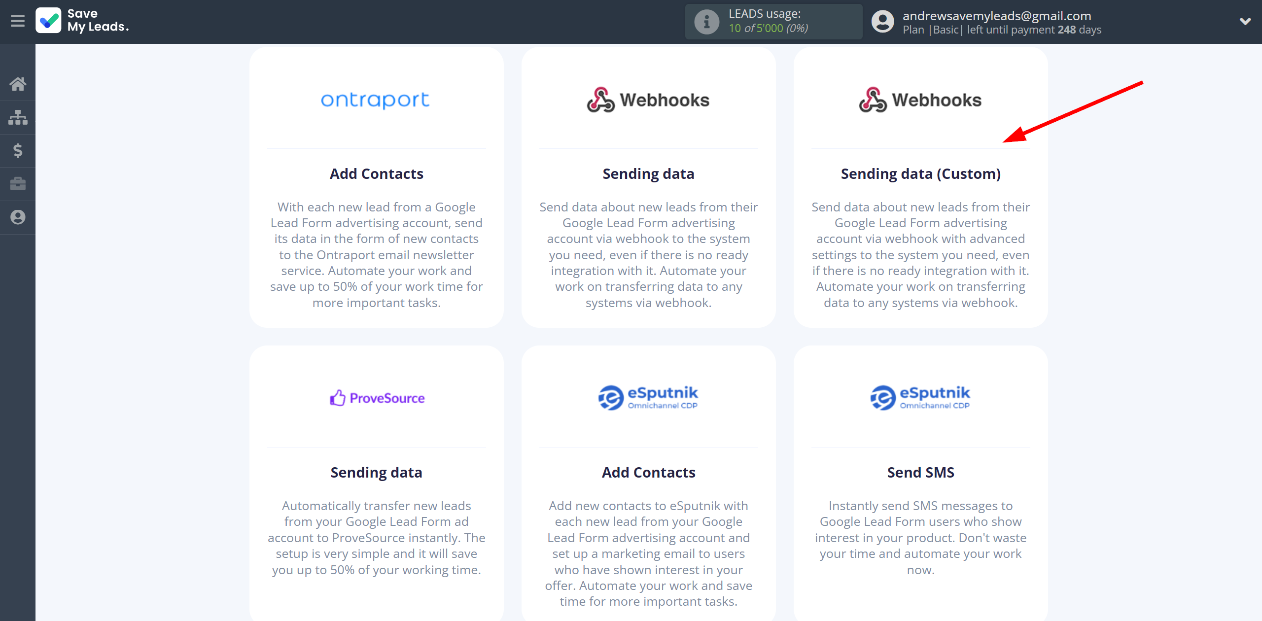 How to Connect Google Lead Form with Webhooks (Custom) | Data Destination system selection How to Connect Google Lead Form with Webhooks (Custom) | Data Destination system selection