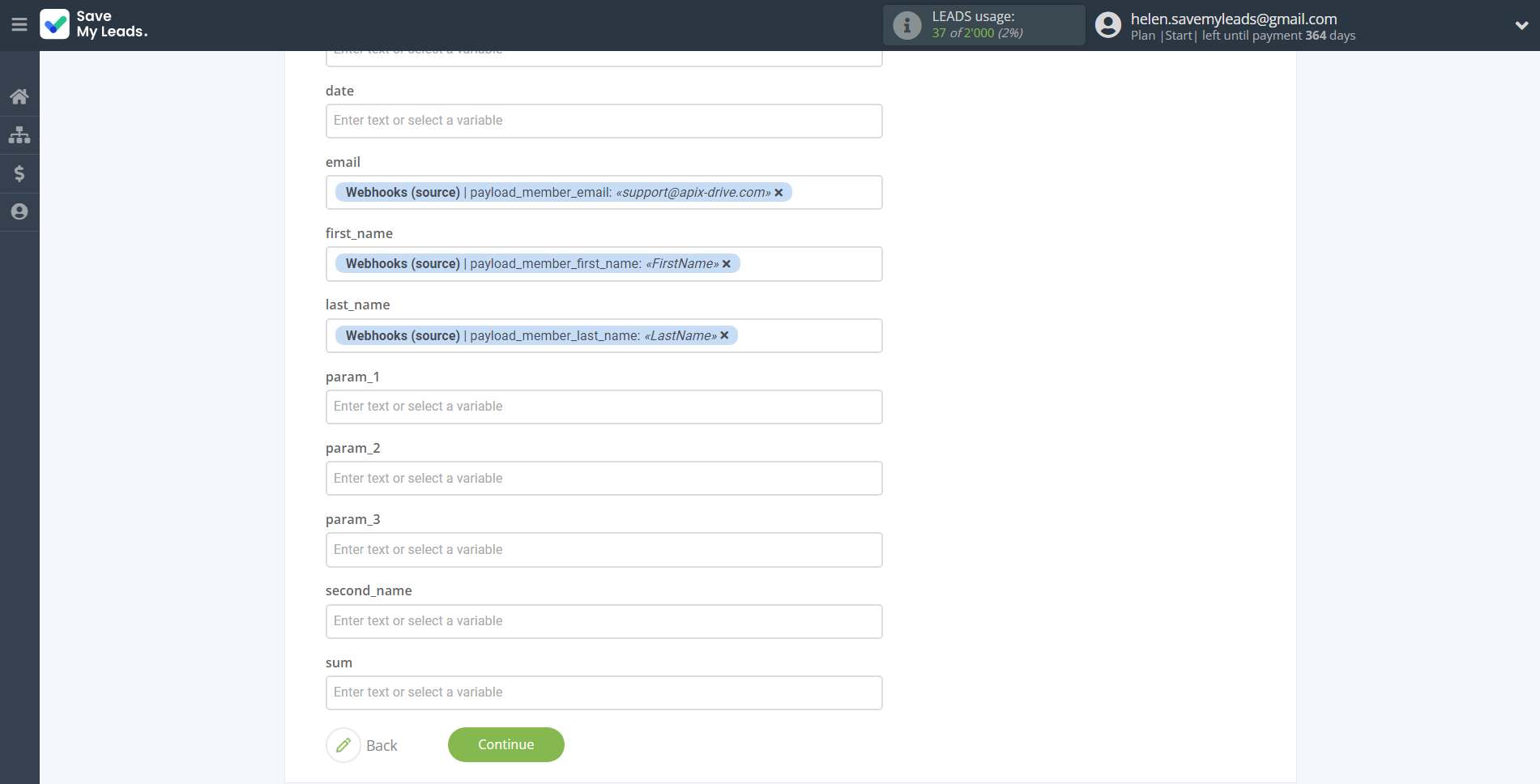 How to Connect Webhooks with Messaggio | Assigning fields How to Connect Webhooks with Messaggio | Assigning fields