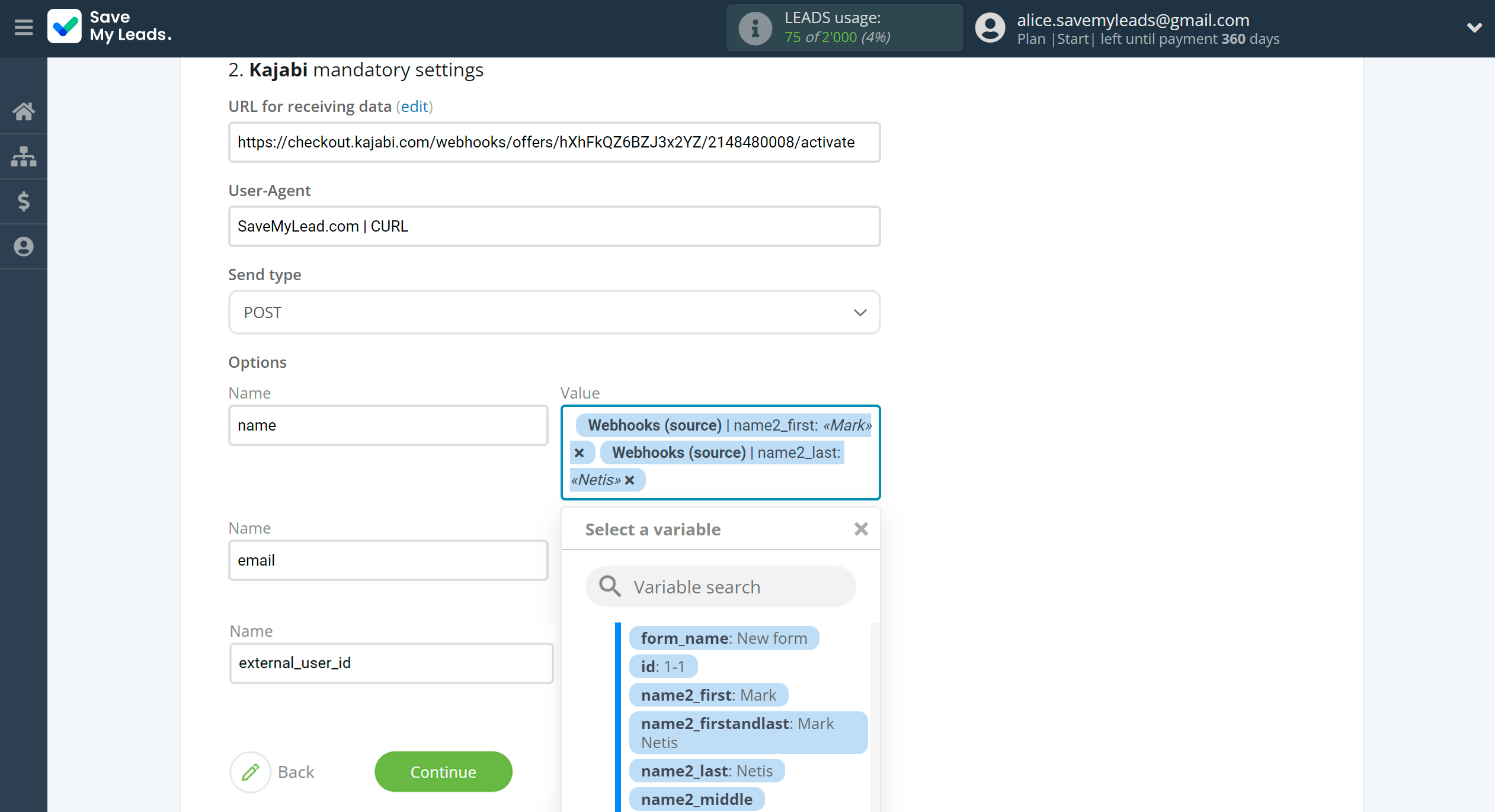 How to Connect Webhooks with Kajabi | Assigning fields How to Connect Webhooks with Kajabi | Assigning fields