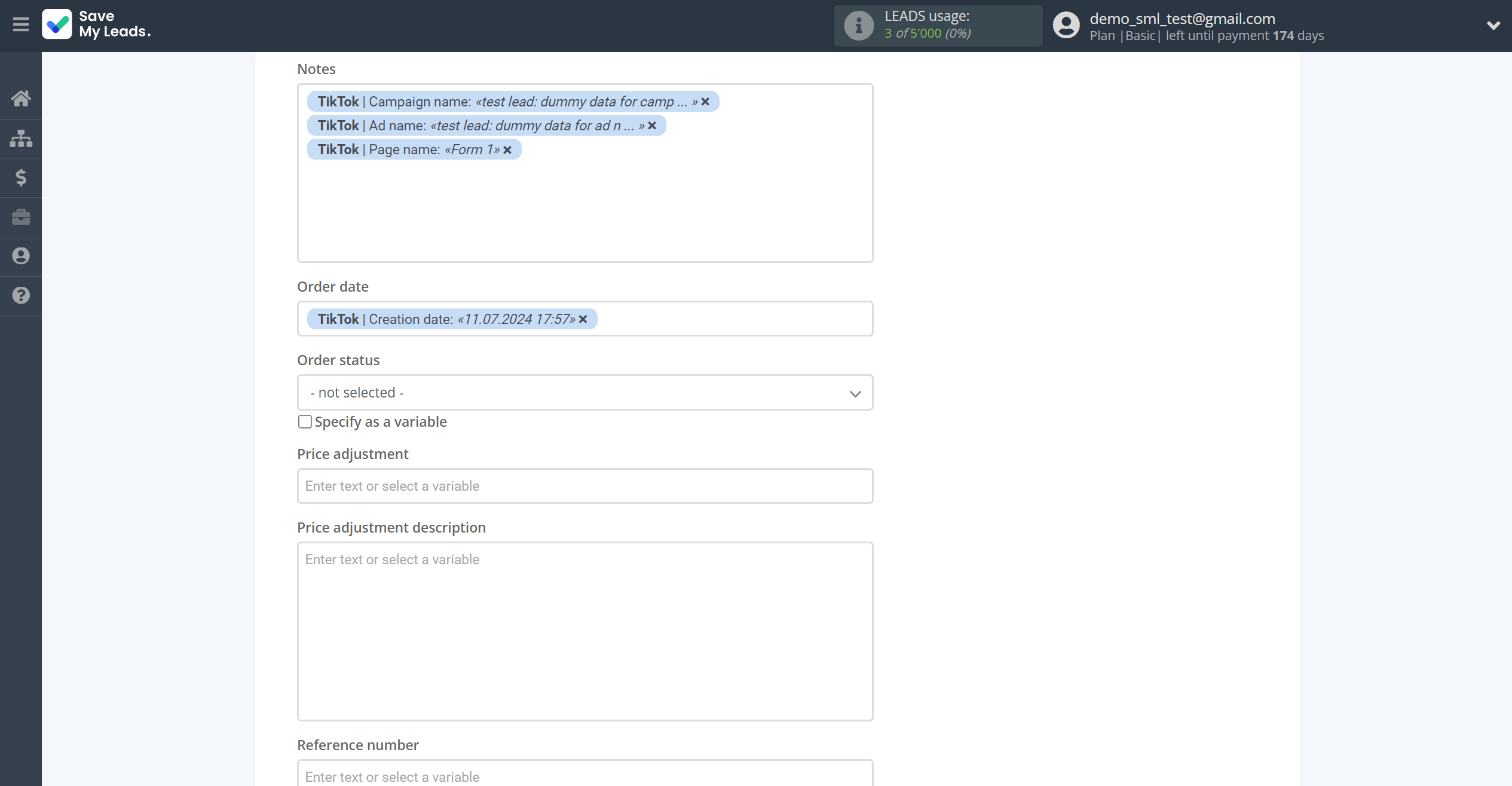 How to Connect TikTok with Zoho Inventory Create sales Order | Assigning fields How to Connect TikTok with Zoho Inventory Create sales Order | Assigning fields