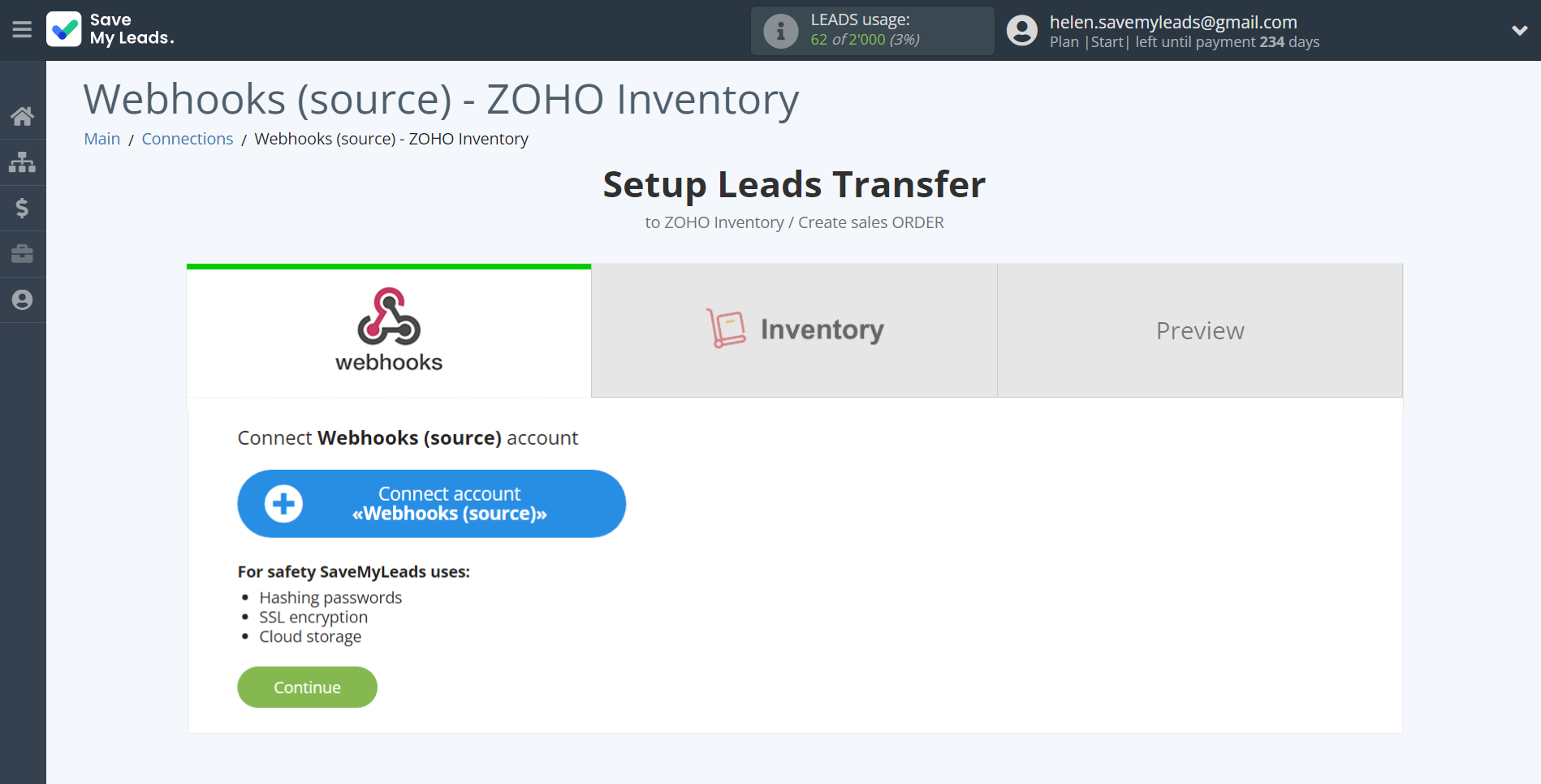How to Connect Webhooks with Zoho Inventory Create sales Order | Data Source account How to Connect Webhooks with Zoho Inventory Create sales Order | Data Source account