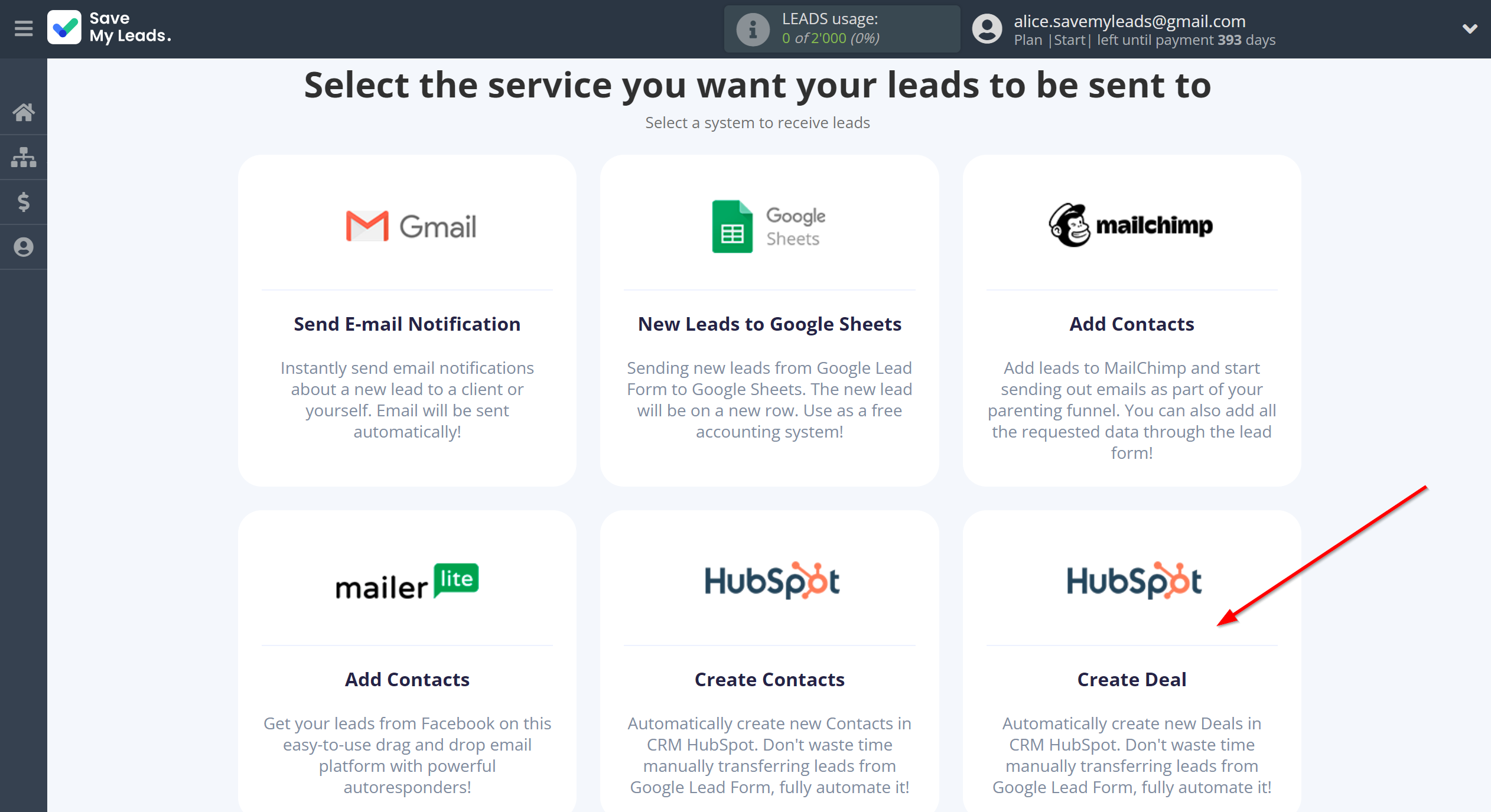 How to Connect Google Lead Form with HubSpot Create Deal | Data Destination system selection How to Connect Google Lead Form with HubSpot Create Deal | Data Destination system selection