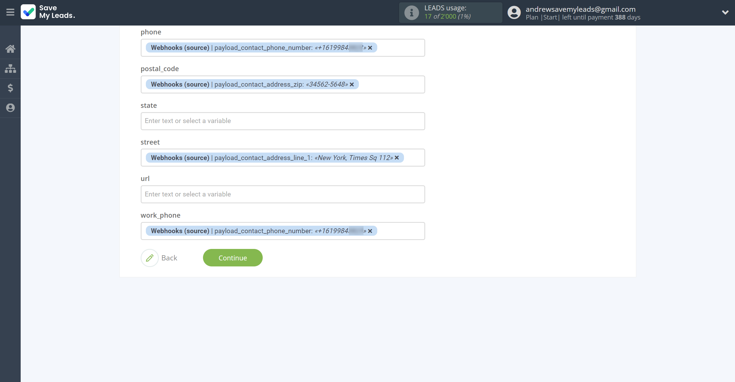 How to Connect Webhooks with GetResponse | Assigning fields How to Connect Webhooks with GetResponse | Assigning fields