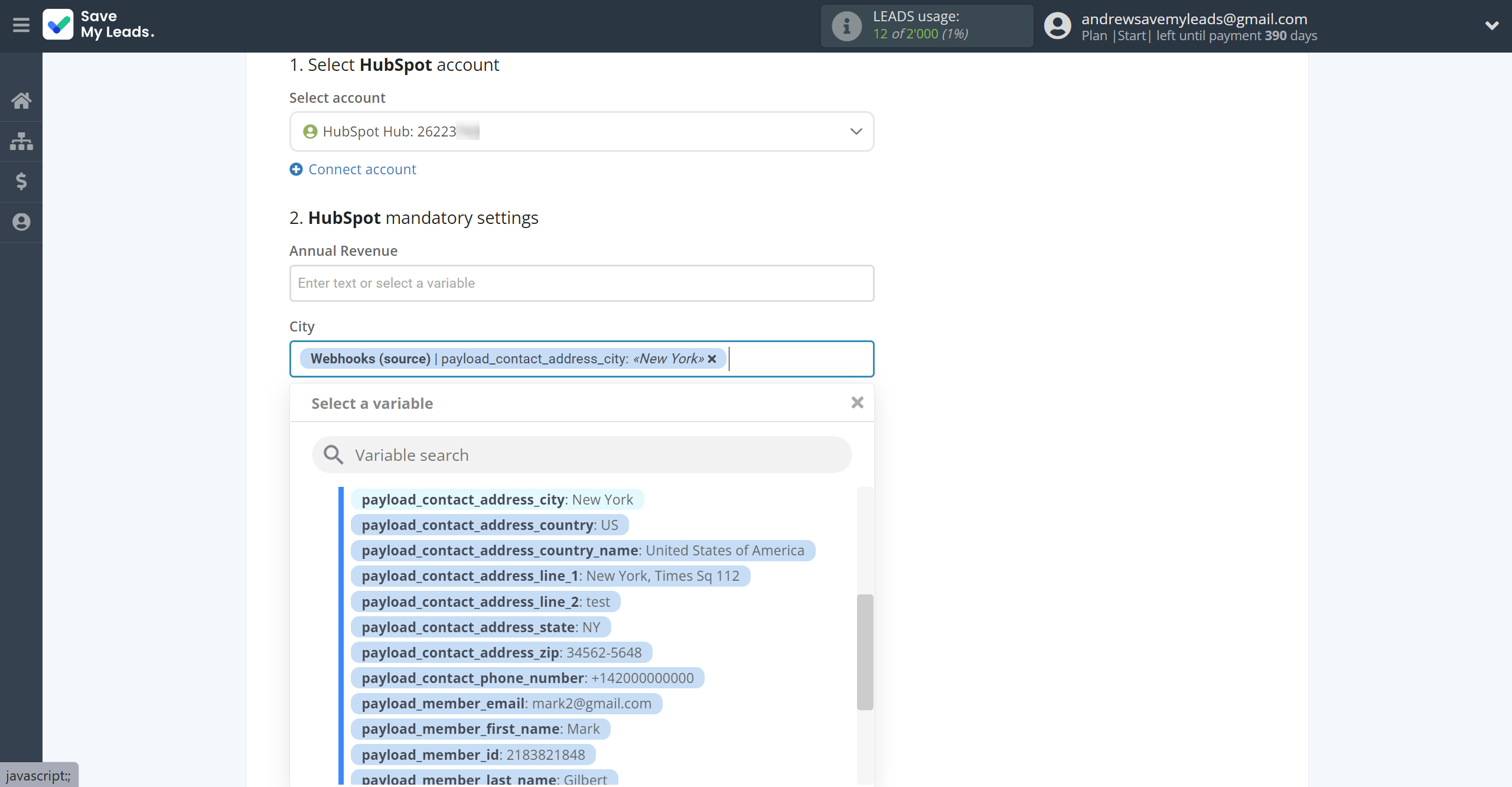 How to Connect Webhooks with HubSpot Create Contacts | Assigning fields How to Connect Webhooks with HubSpot Create Contacts | Assigning fields
