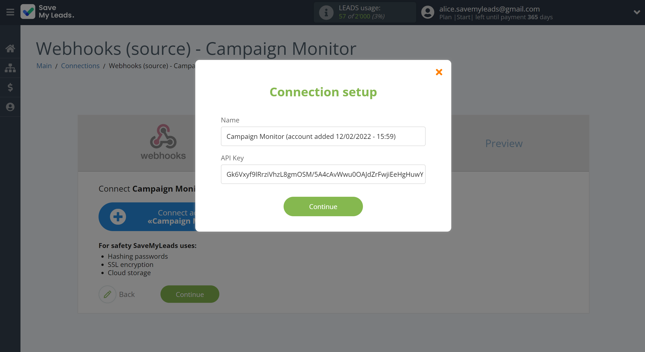 How to Connect Webhooks with Campaign Monitor | Data Destination account connection How to Connect Webhooks with Campaign Monitor | Data Destination account connection