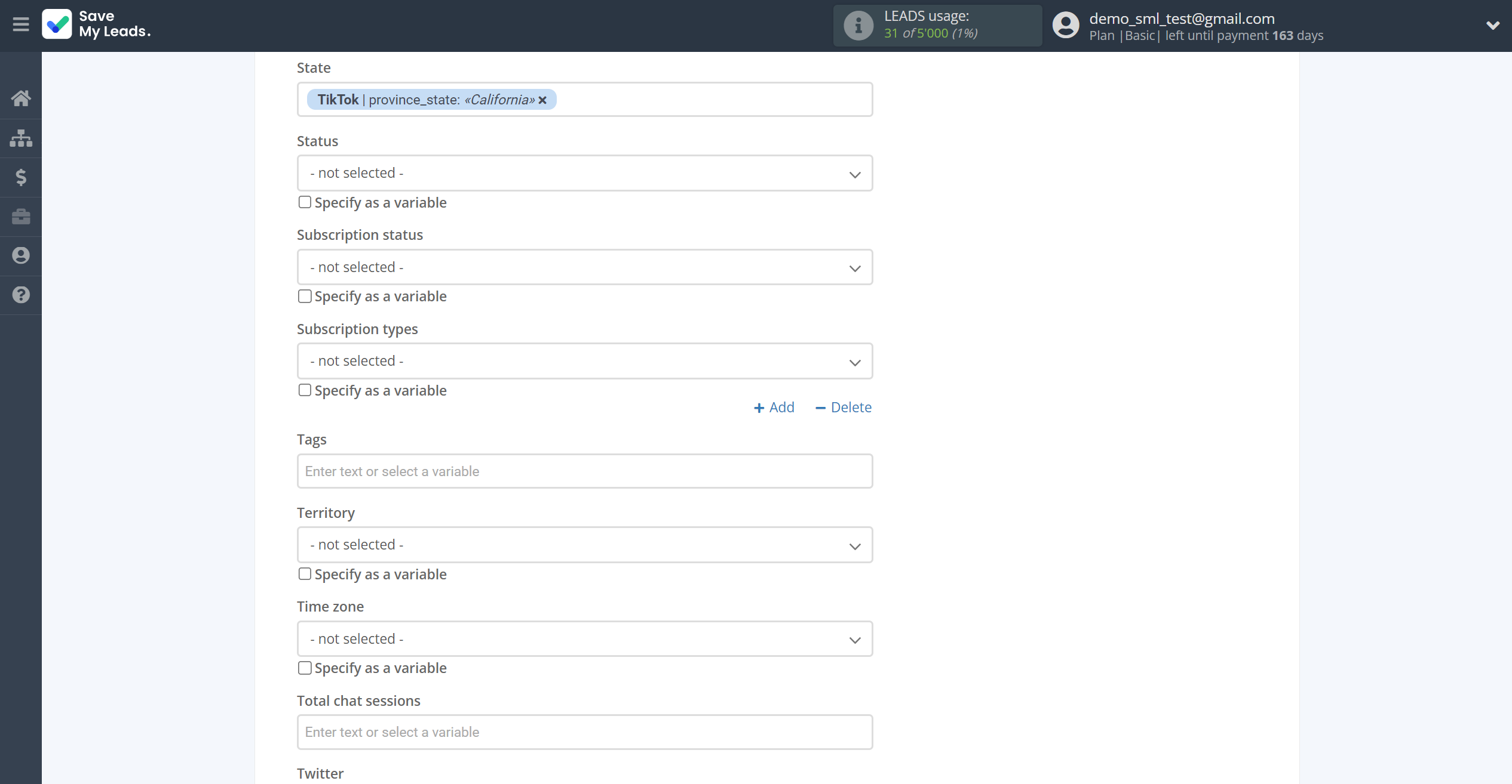 How to Connect TikTok with Freshworks Create Contacts | Assigning fields How to Connect TikTok with Freshworks Create Contacts | Assigning fields
