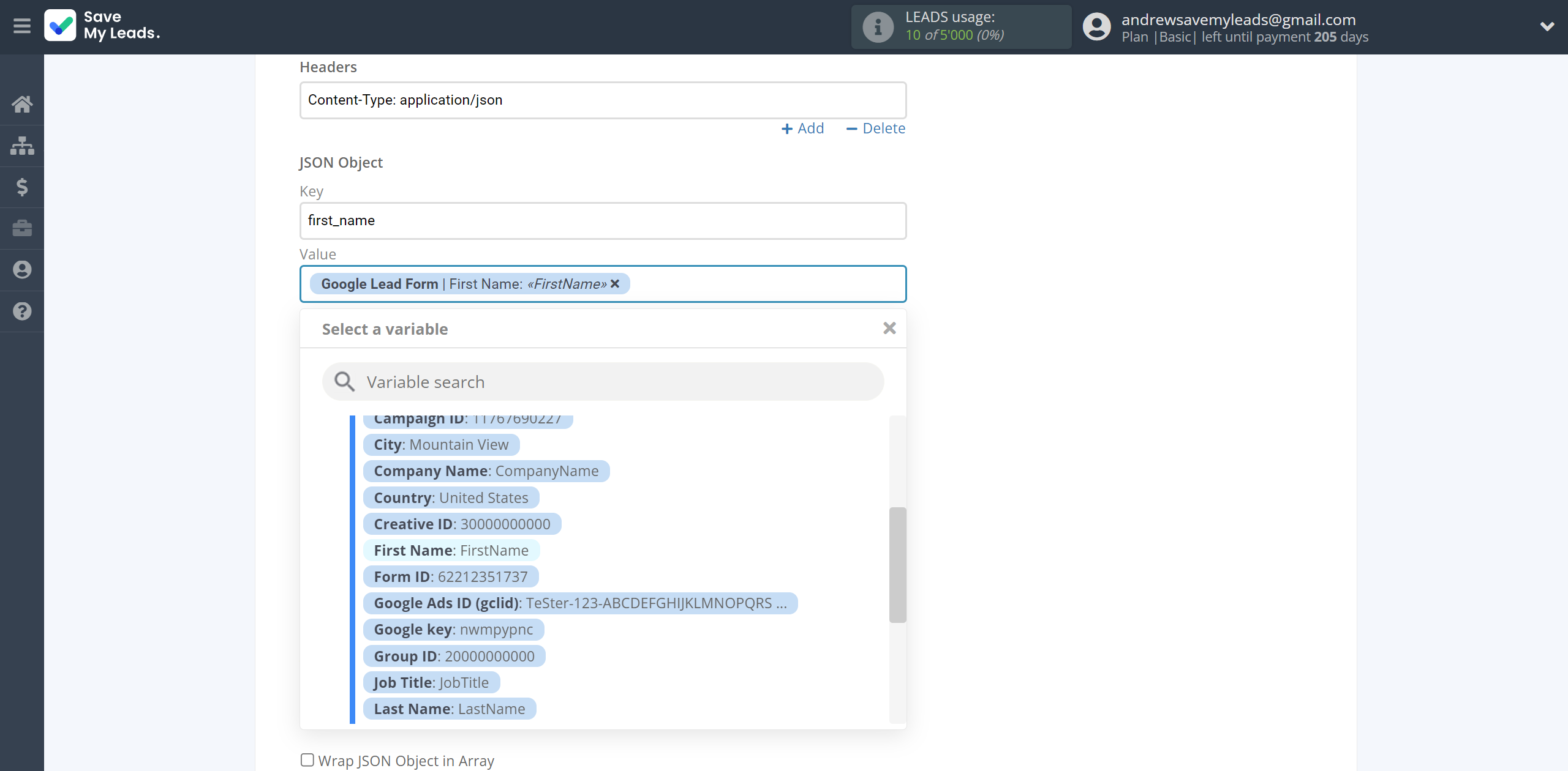 How to Connect Google Lead Form with JSON | Assigning fields How to Connect Google Lead Form with JSON | Assigning fields