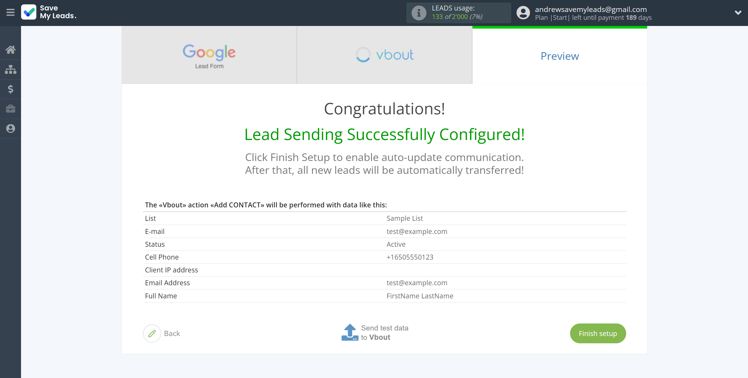 How to Connect Google Lead Form with Vbout Add Contact | Test data How to Connect Google Lead Form with Vbout Add Contact | Test data