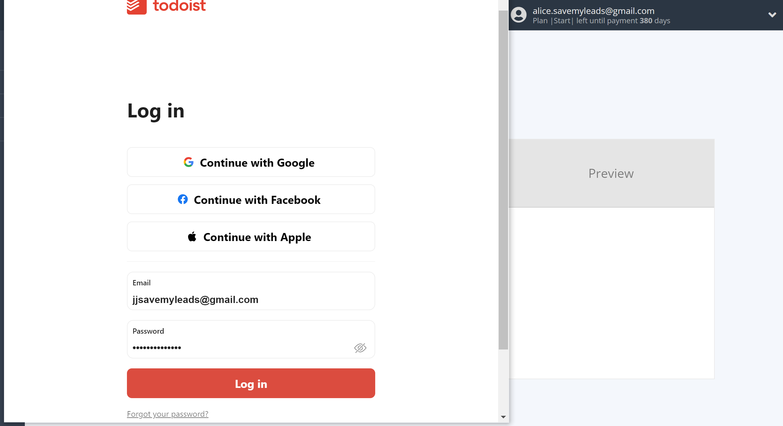 How to Connect Google Lead Form with Todoist | Data Destination account connection How to Connect Google Lead Form with Todoist | Data Destination account connection