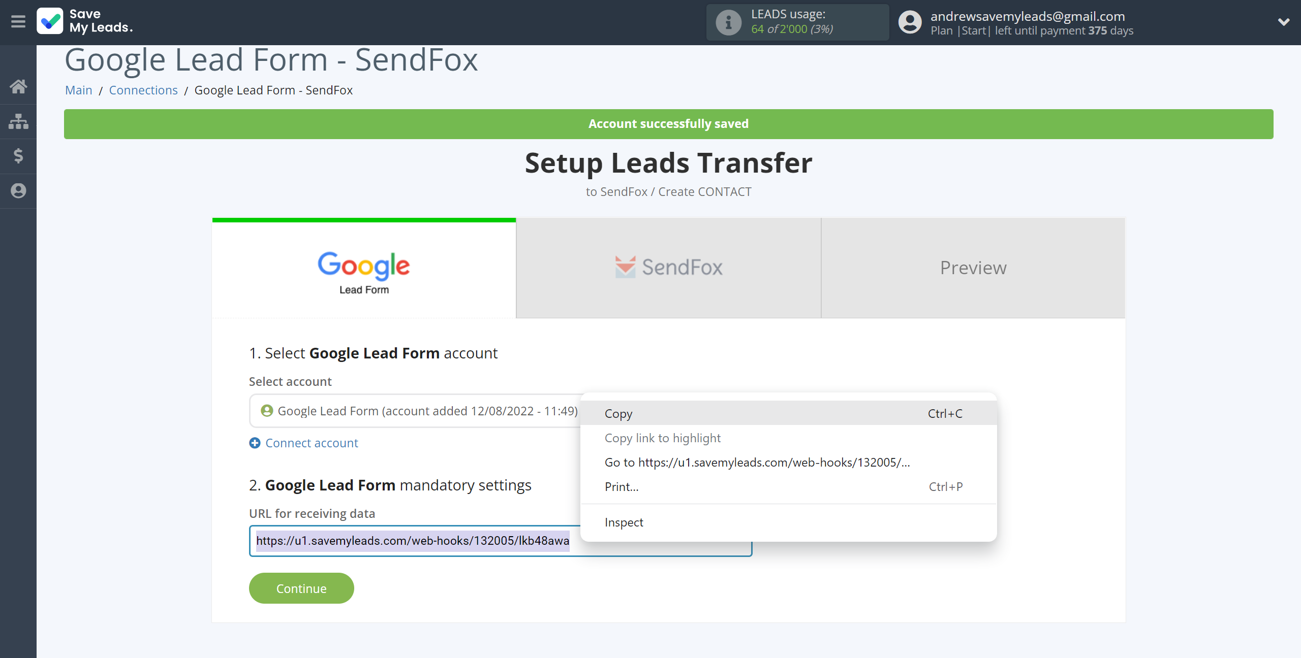 How to Connect Google Lead Form with SendFox | Data Source account connection How to Connect Google Lead Form with SendFox | Data Source account connection