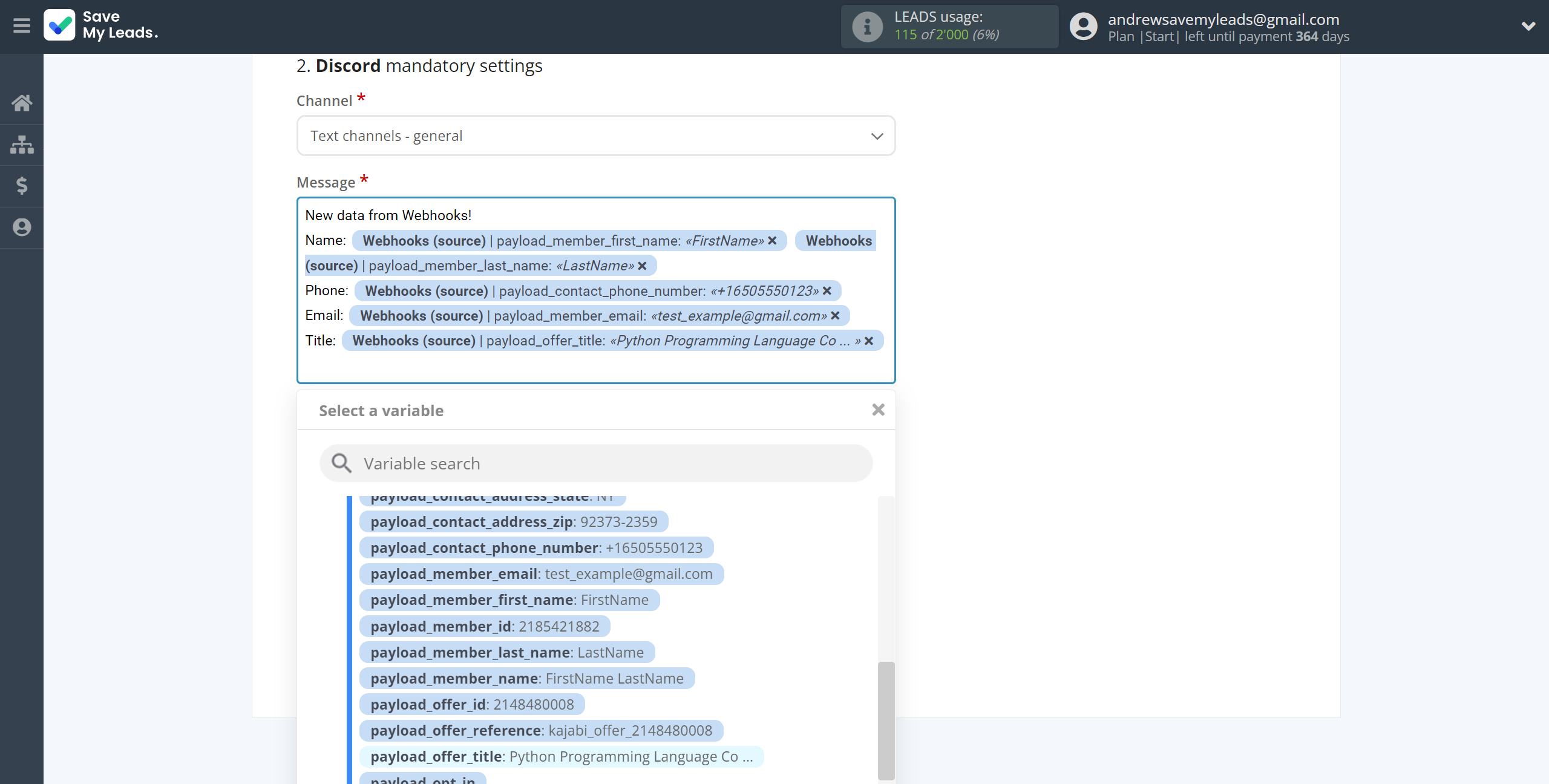 How to Connect Webhooks with Discord | Assigning fields How to Connect Webhooks with Discord | Assigning fields