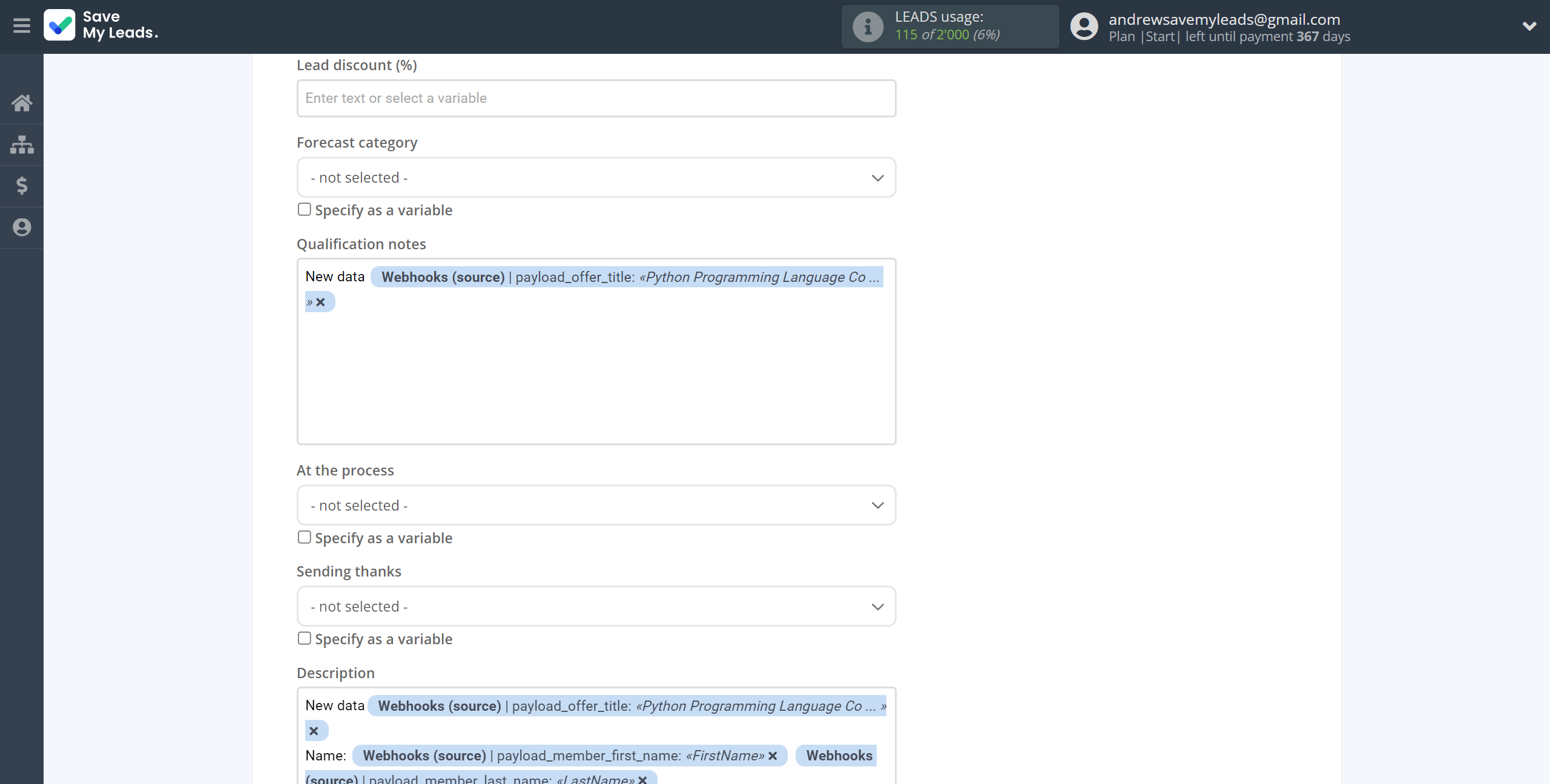 How to Connect Webhooks with Microsoft Dynamics 365 Create Opportunity | Assigning fields How to Connect Webhooks with Microsoft Dynamics 365 Create Opportunity | Assigning fields