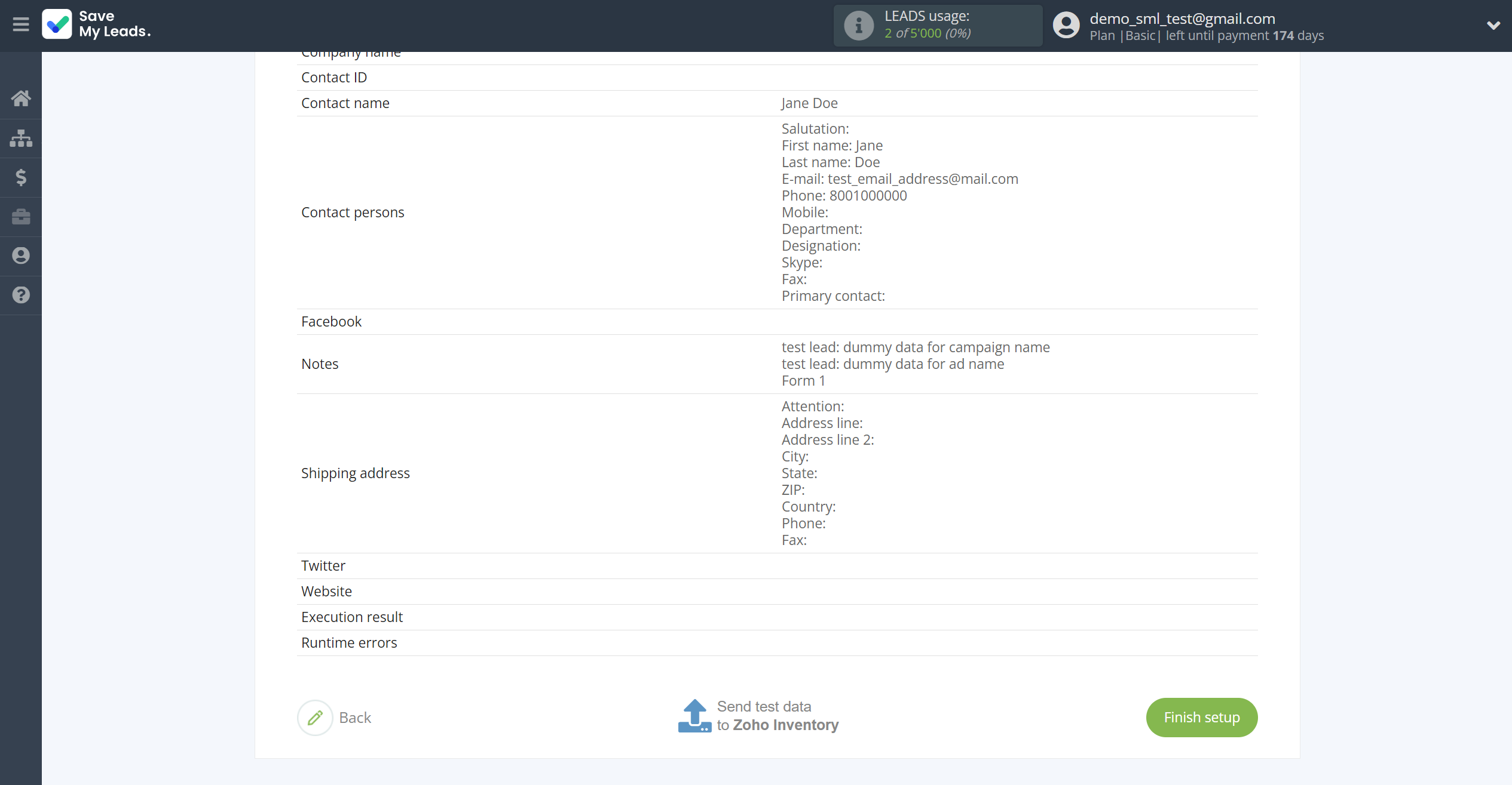 How to Connect TikTok with Zoho Inventory Create Contacts | Test data How to Connect TikTok with Zoho Inventory Create Contacts | Test data