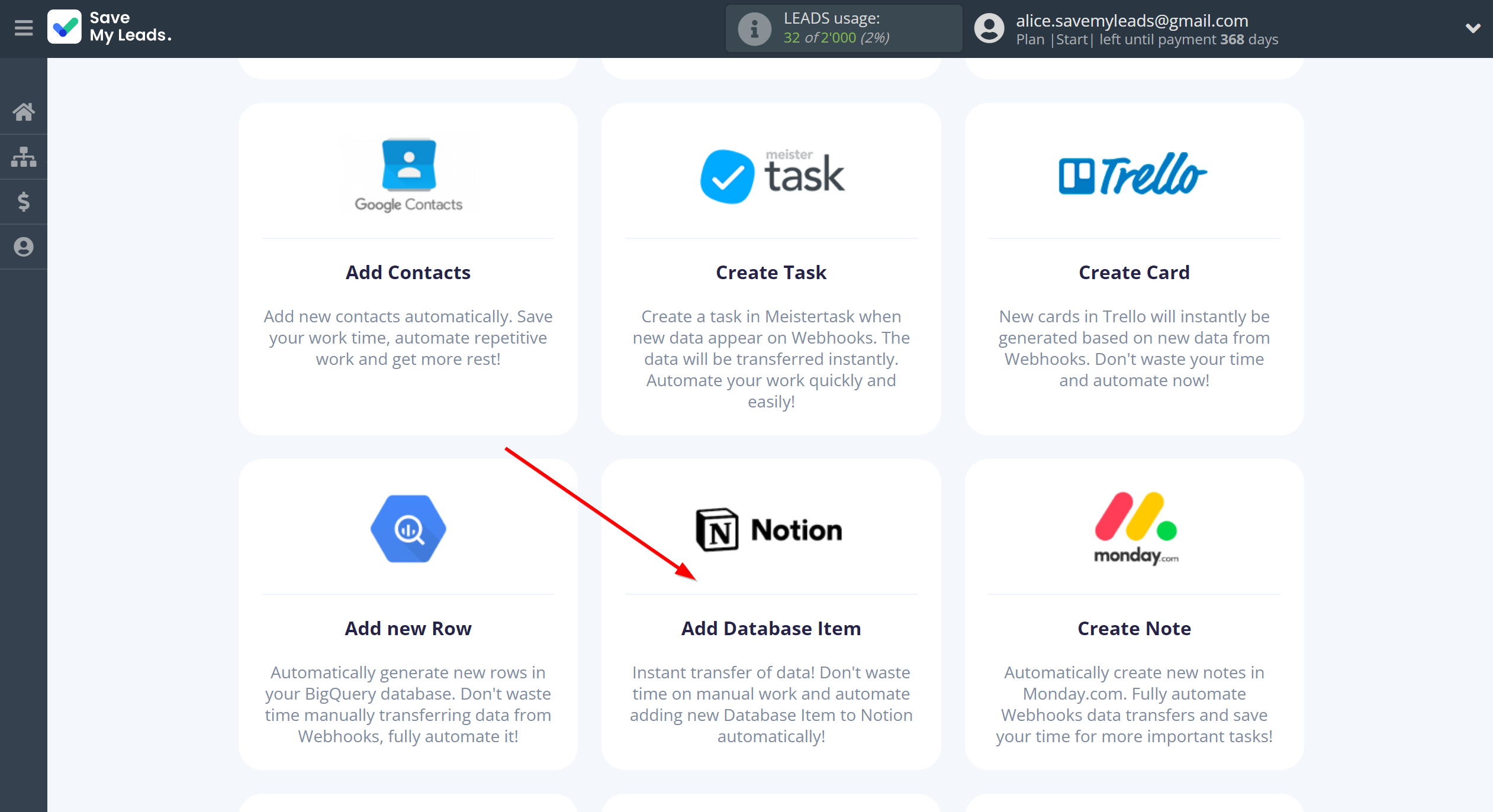 How to Connect Webhooks with Notion | Data Destination system selection How to Connect Webhooks with Notion | Data Destination system selection