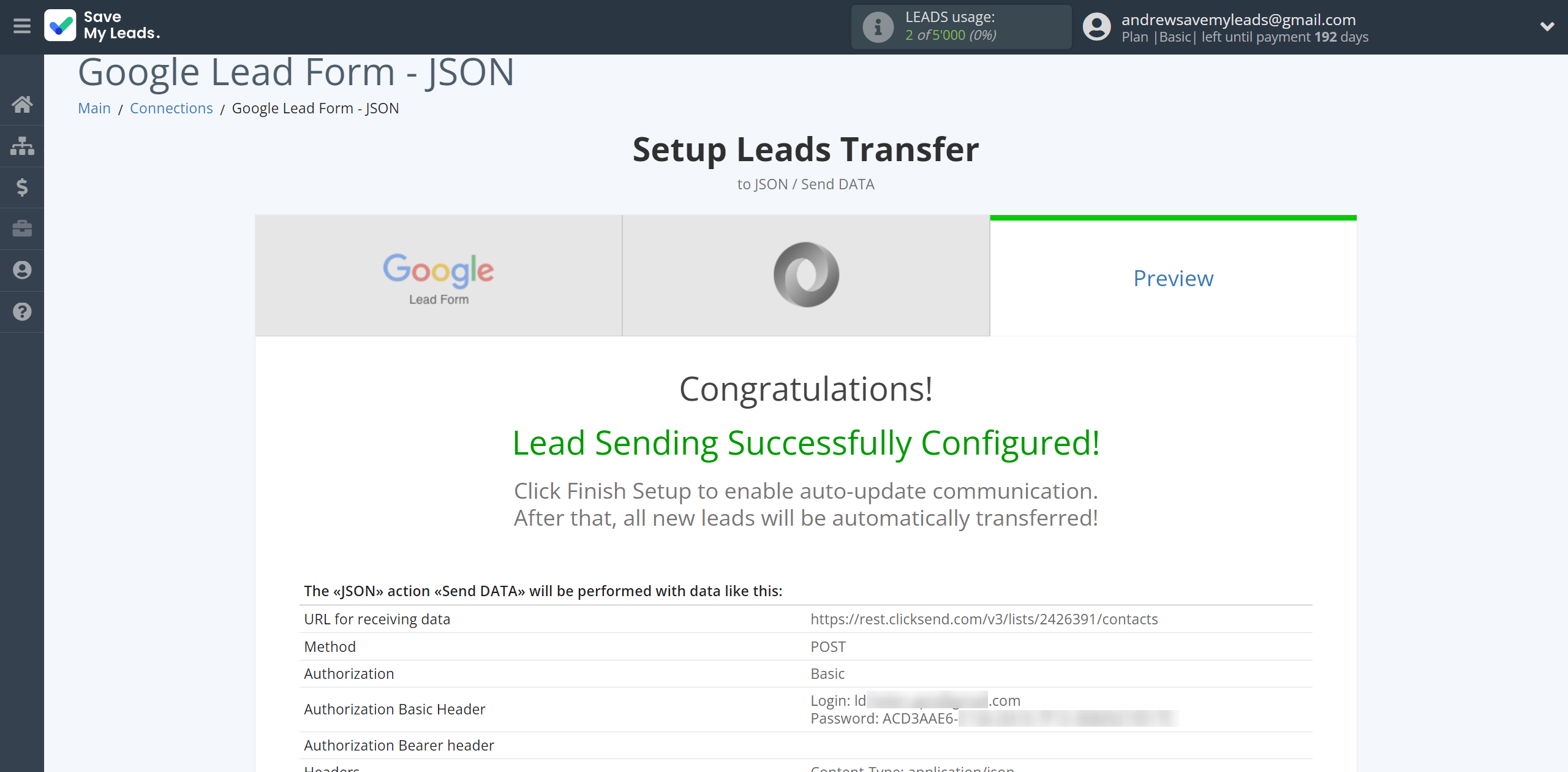 How to Connect Google Lead Form with JSON | Test data How to Connect Google Lead Form with JSON | Test data