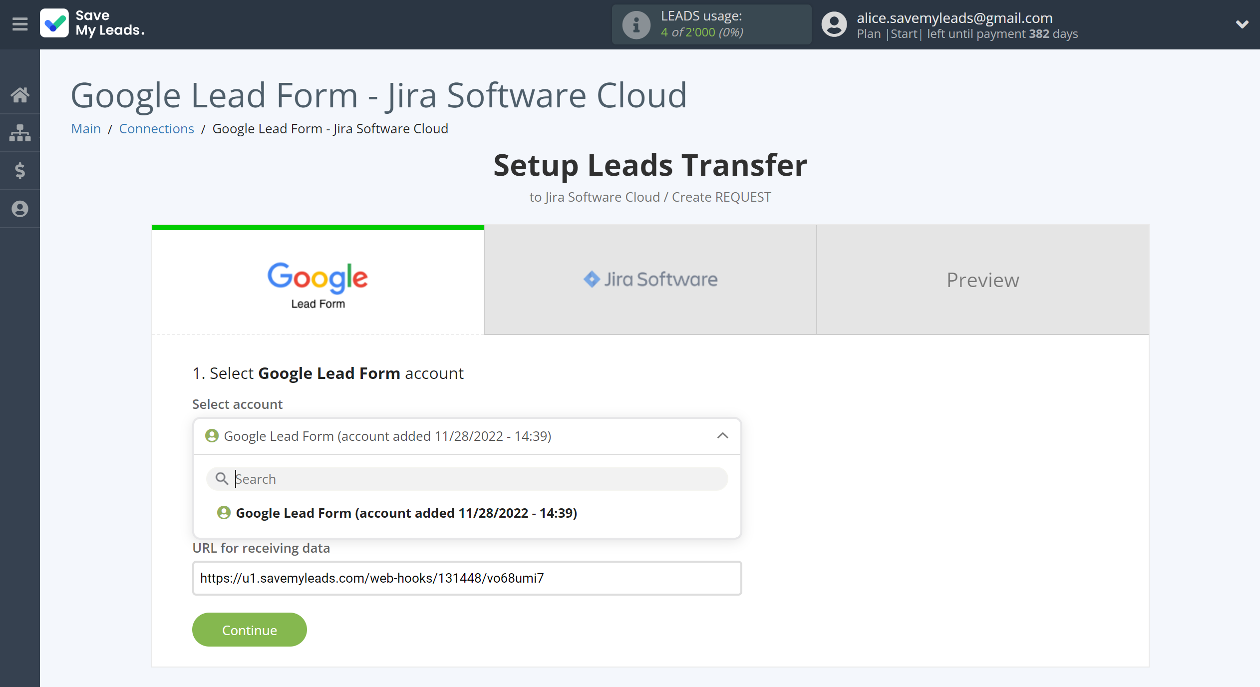 How to Connect Google Lead Form with Jira Software Cloud | Data Source account connection How to Connect Google Lead Form with Jira Software Cloud | Data Source account connection