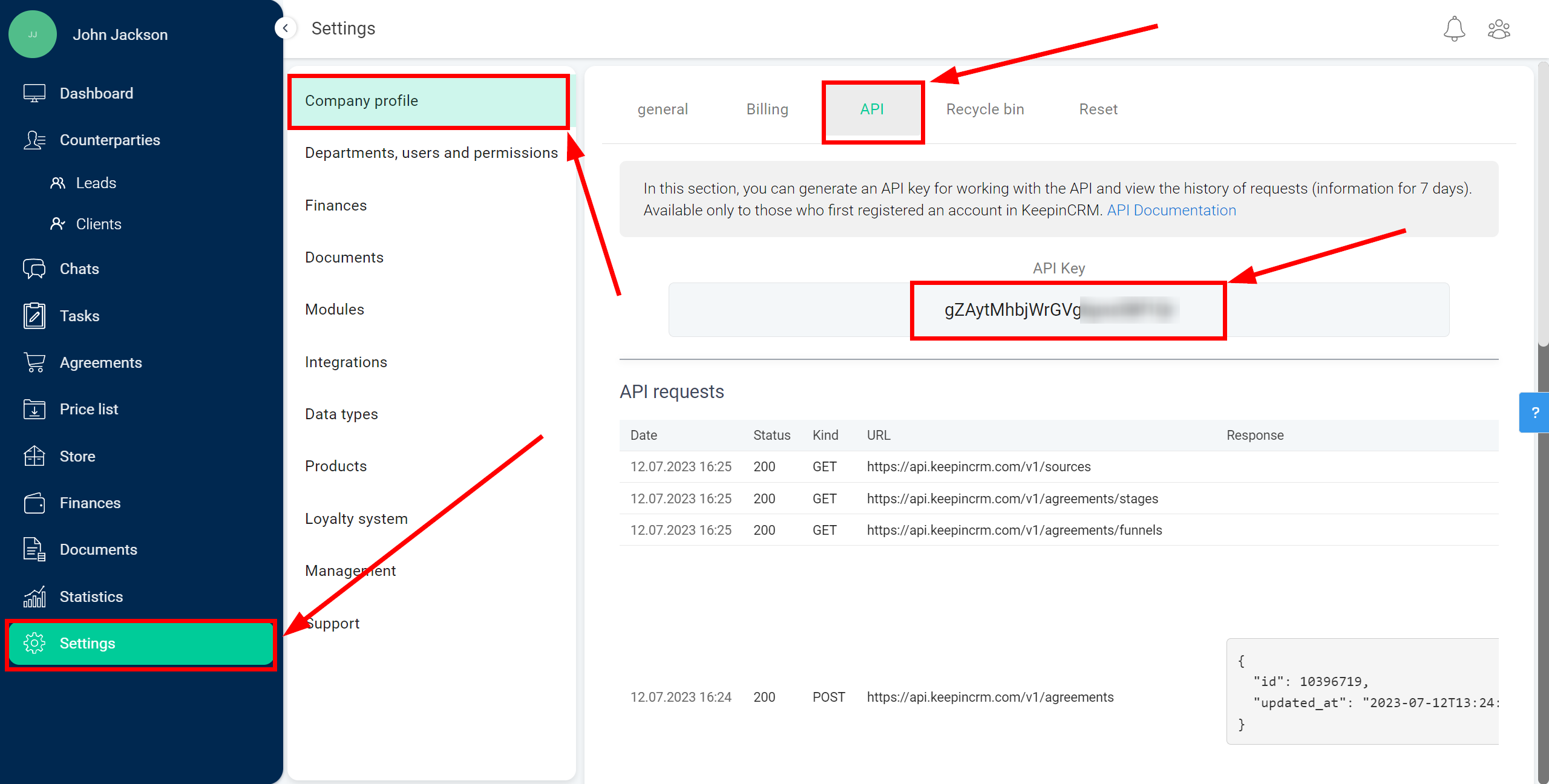 How to Connect Webhooks with KeepinCRM Create/update Client/Lead | Data Destination account connection How to Connect Webhooks with KeepinCRM Create/update Client/Lead | Data Destination account connection